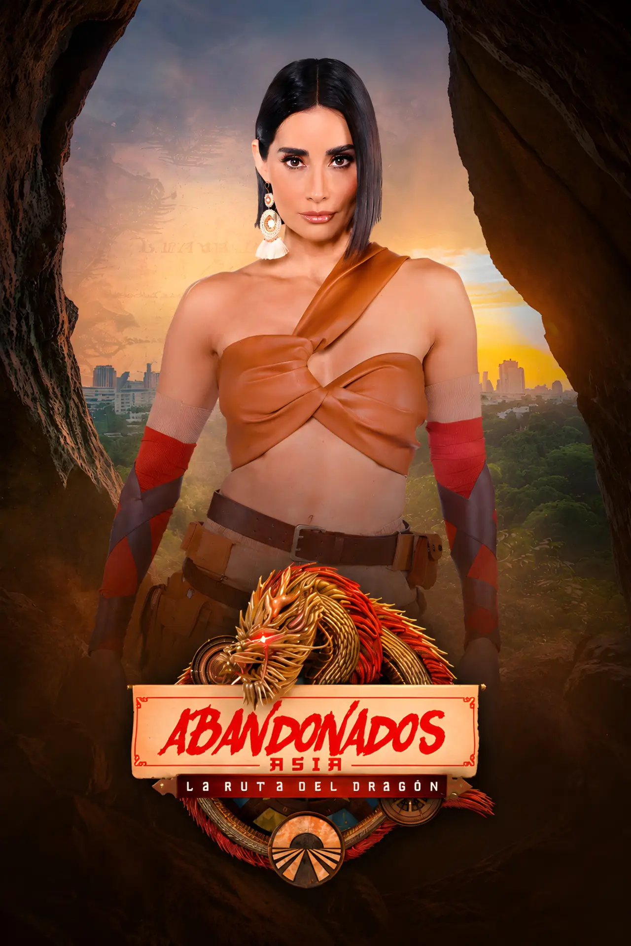 Series poster "Abandonados, Asia: La Ruta del Dragón"