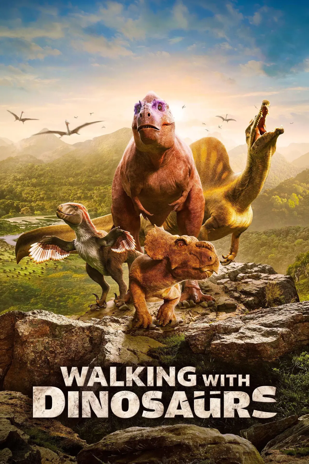 Series poster "Walking with Dinosaurs"