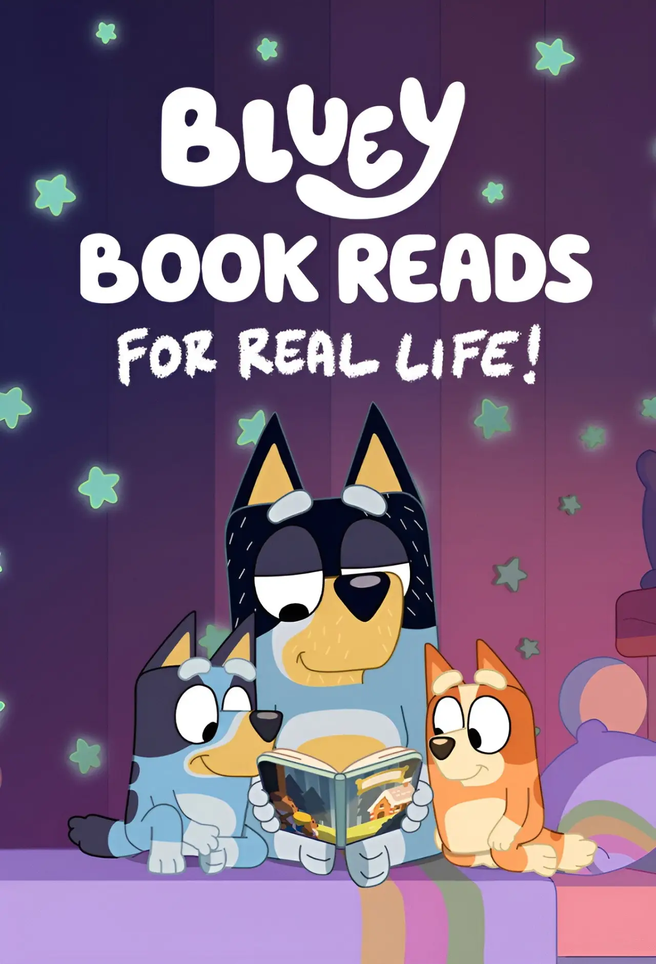 Series poster "Bluey Book Reads"