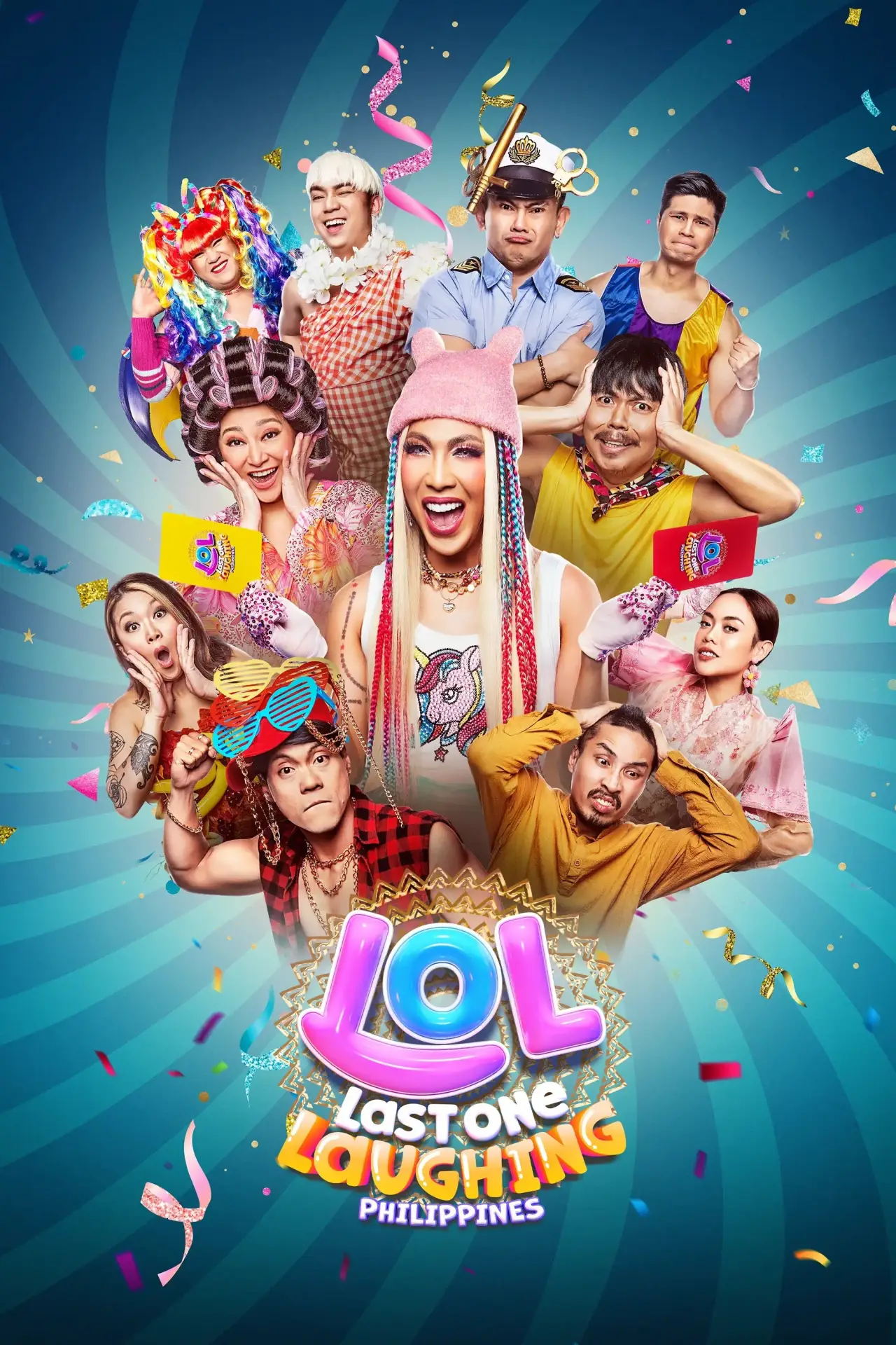 Series poster "LOL: Last One Laughing Philippines"