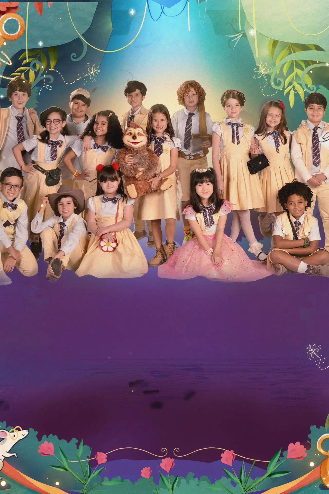 Постер к сериалу "The Enchanted Cave"