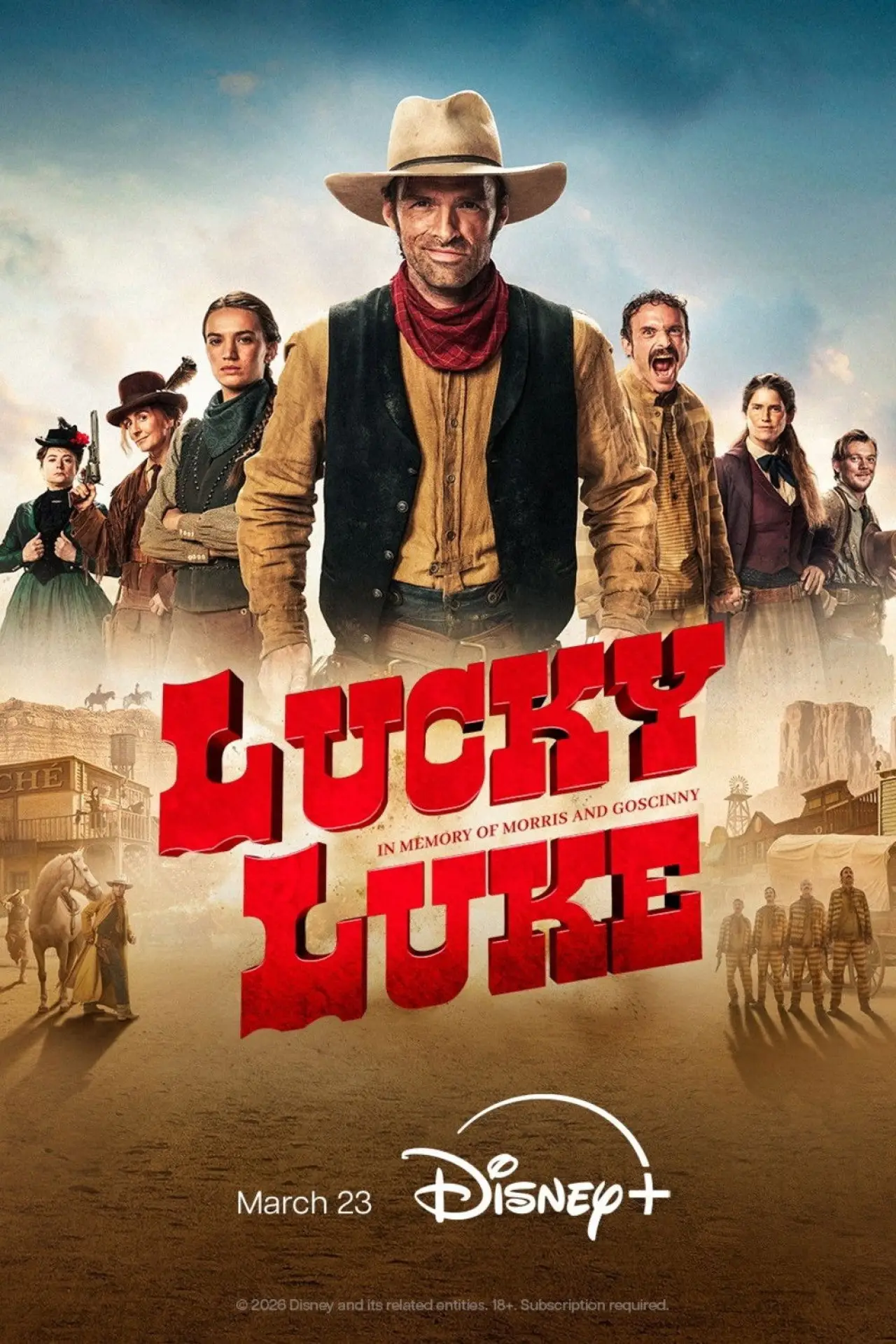 Series poster "Lucky Luke"