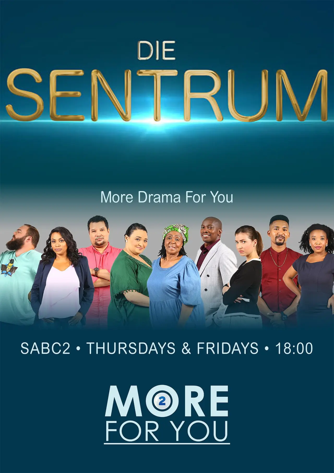 Series poster "Die Sentrum"