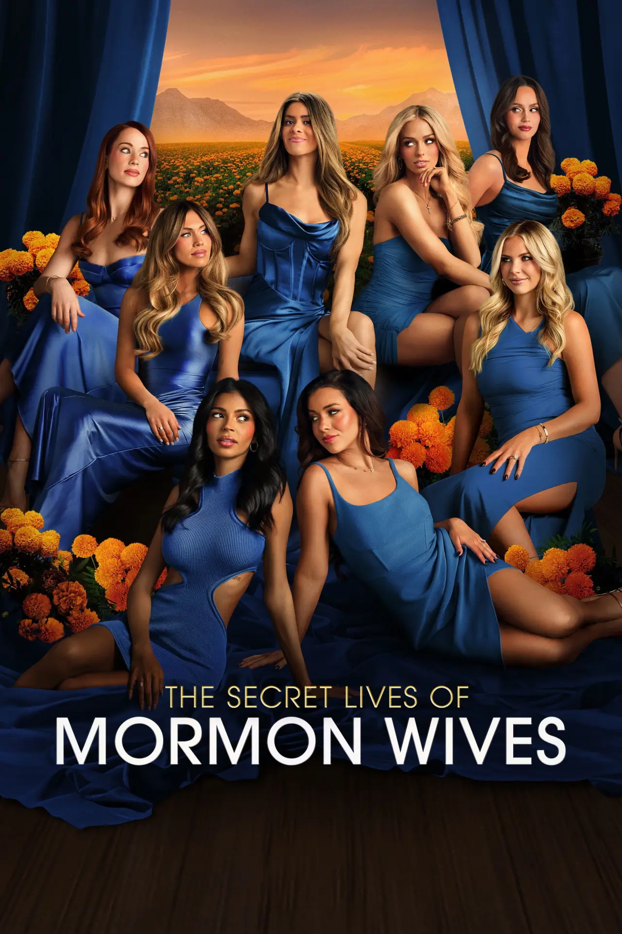 Series poster "The Secret Lives of Mormon Wives"