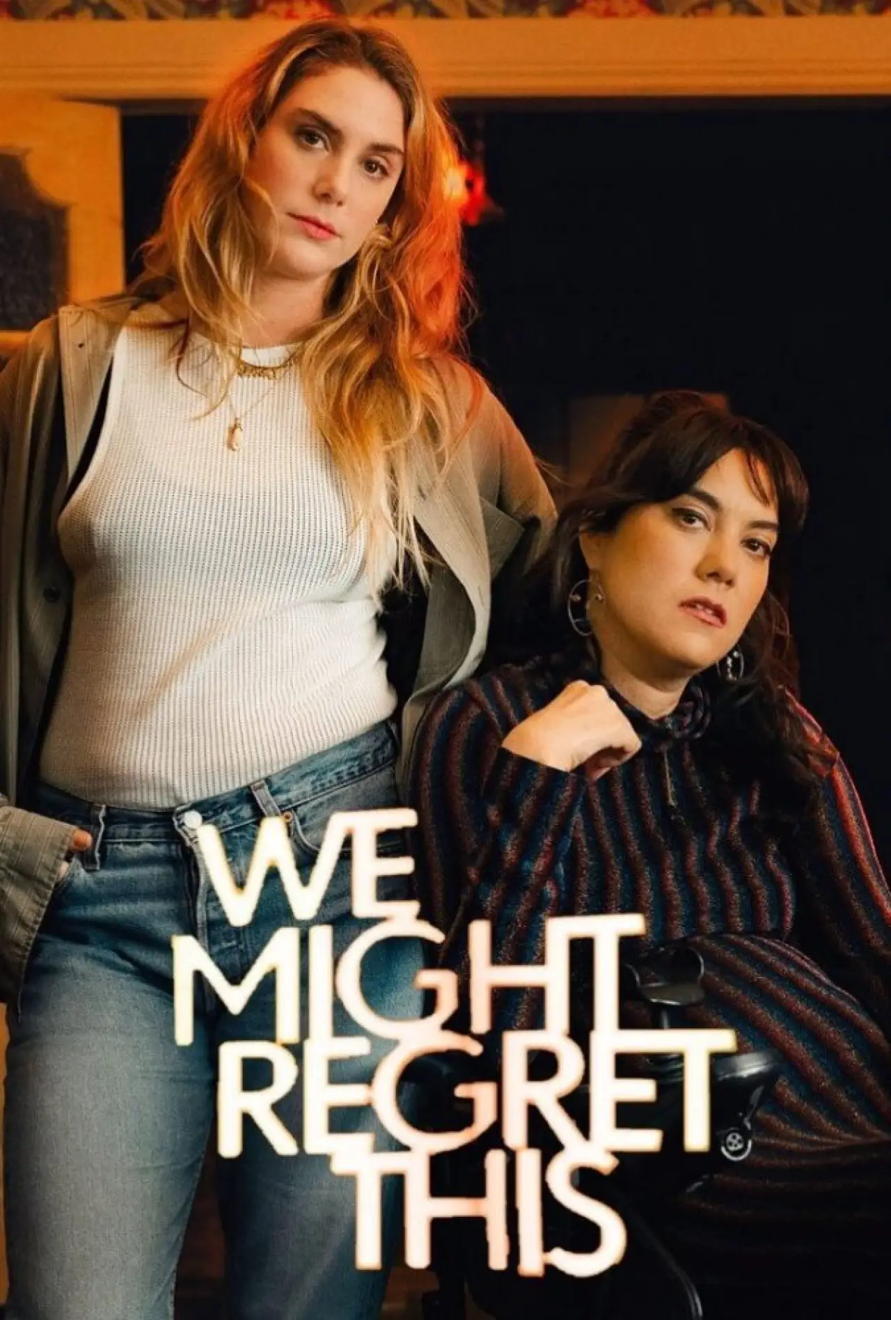 Series poster "We Might Regret This"