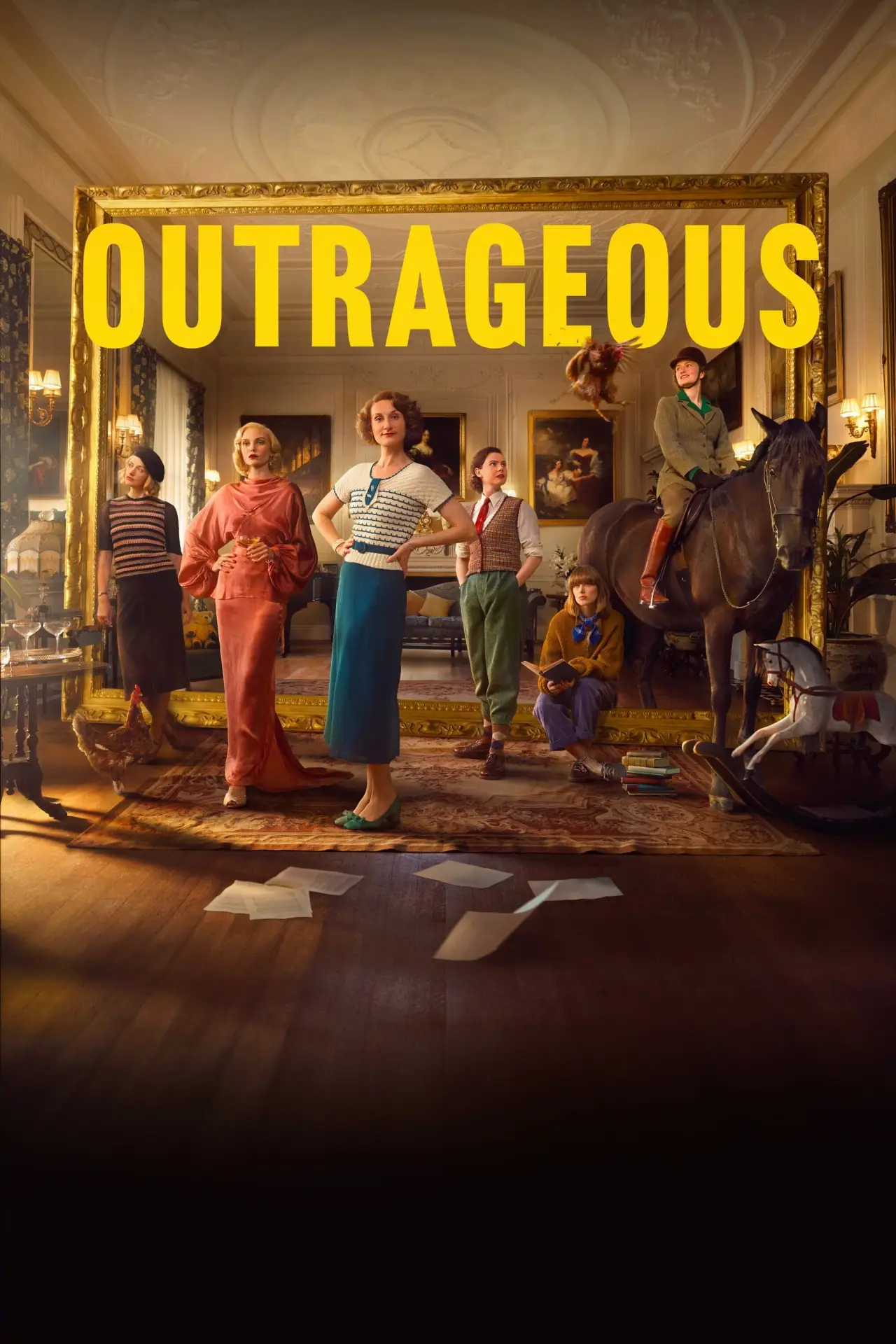 Series poster "Outrageous"