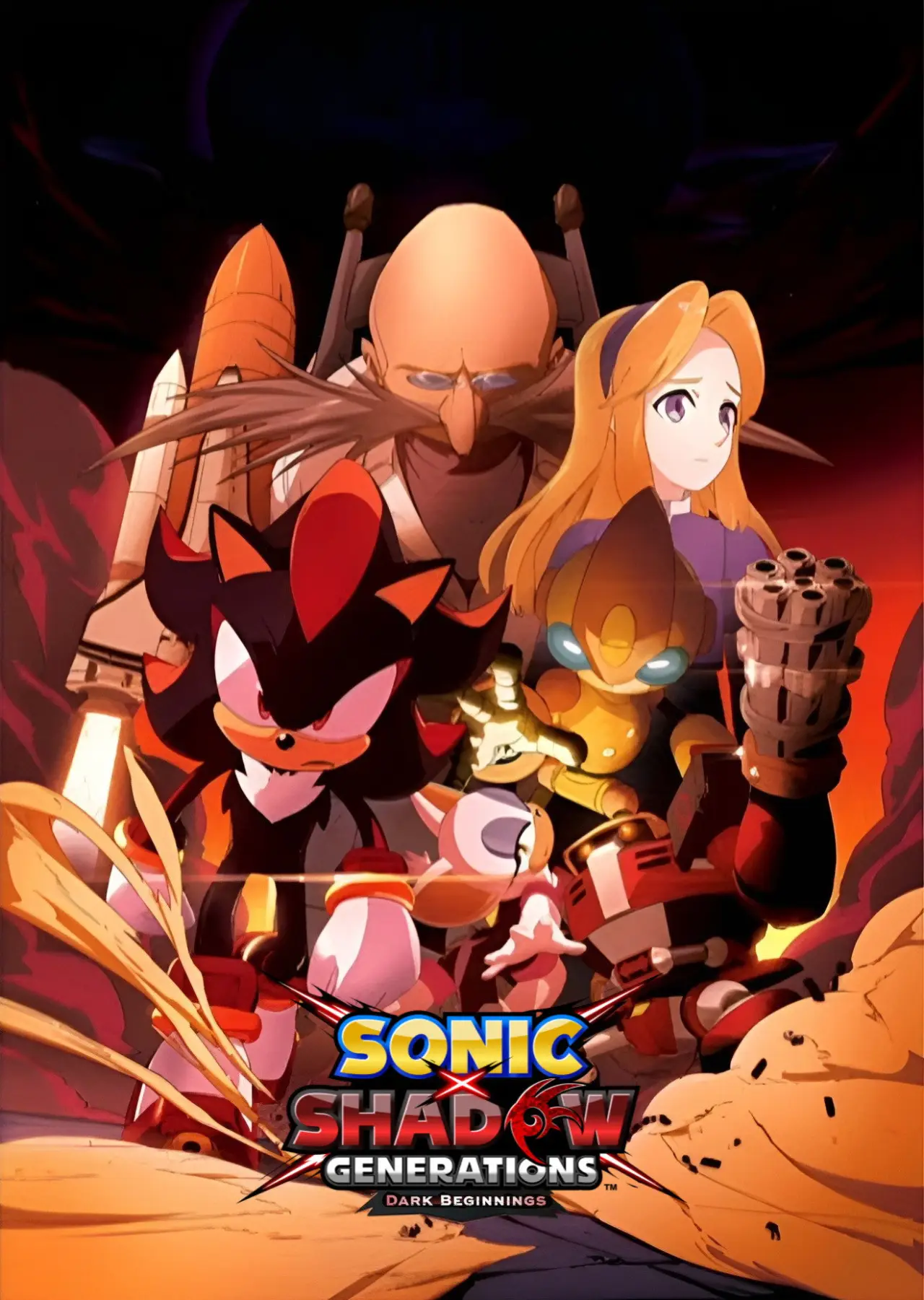 Series poster "Sonic x Shadow Generations: Dark Beginnings"