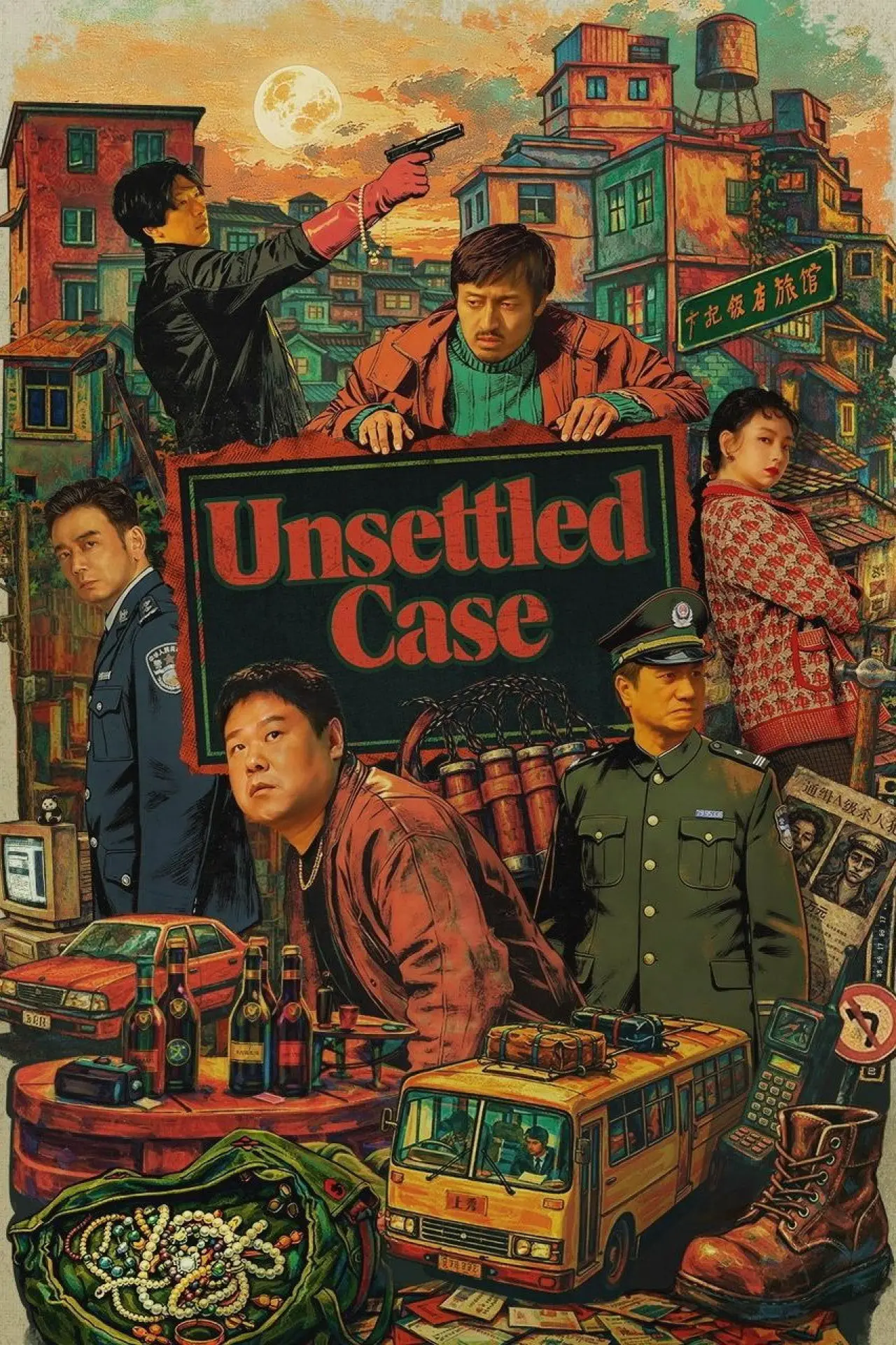 Series poster "Unsettled Case"
