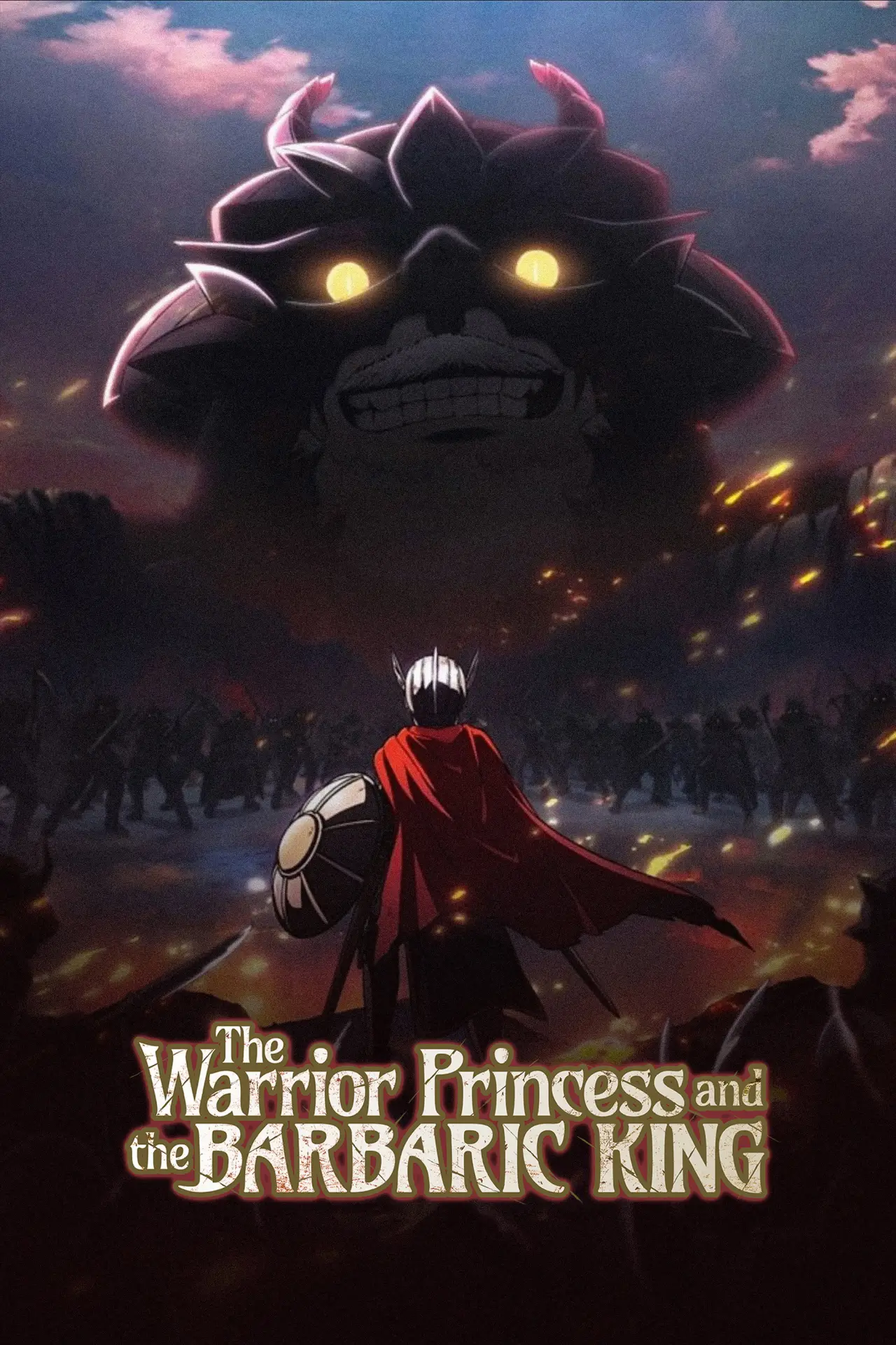 Series poster "The Warrior Princess and the Barbaric King"