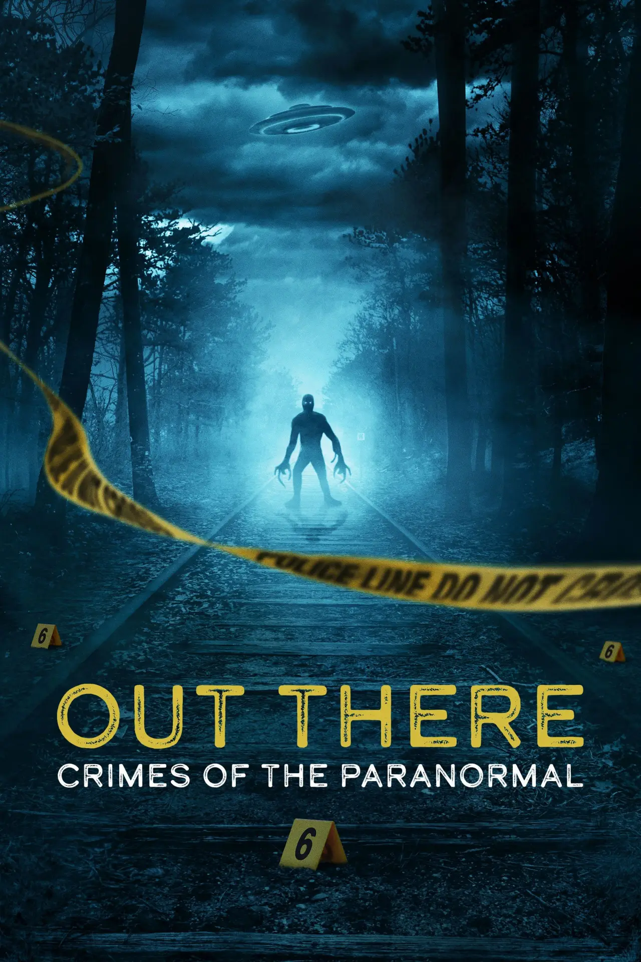Series poster "OUT THERE: Crimes of the Paranormal"