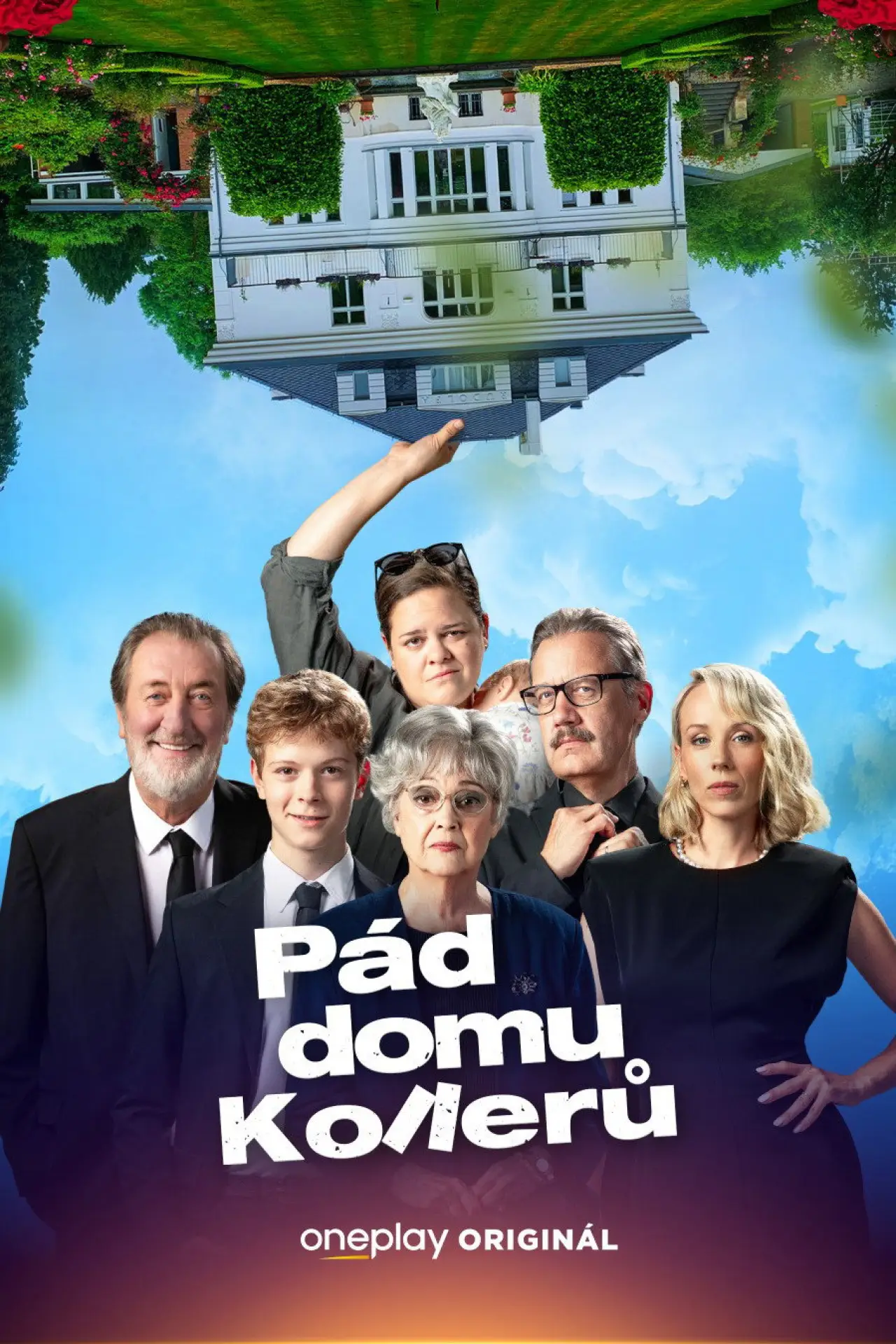 Series poster "Pád domu Kollerů"