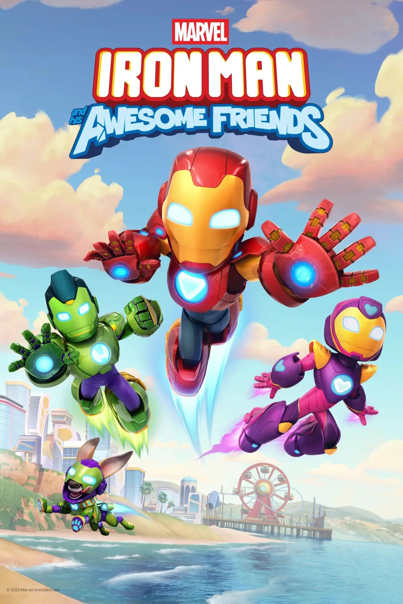 Series poster "Iron Man and His Awesome Friends"