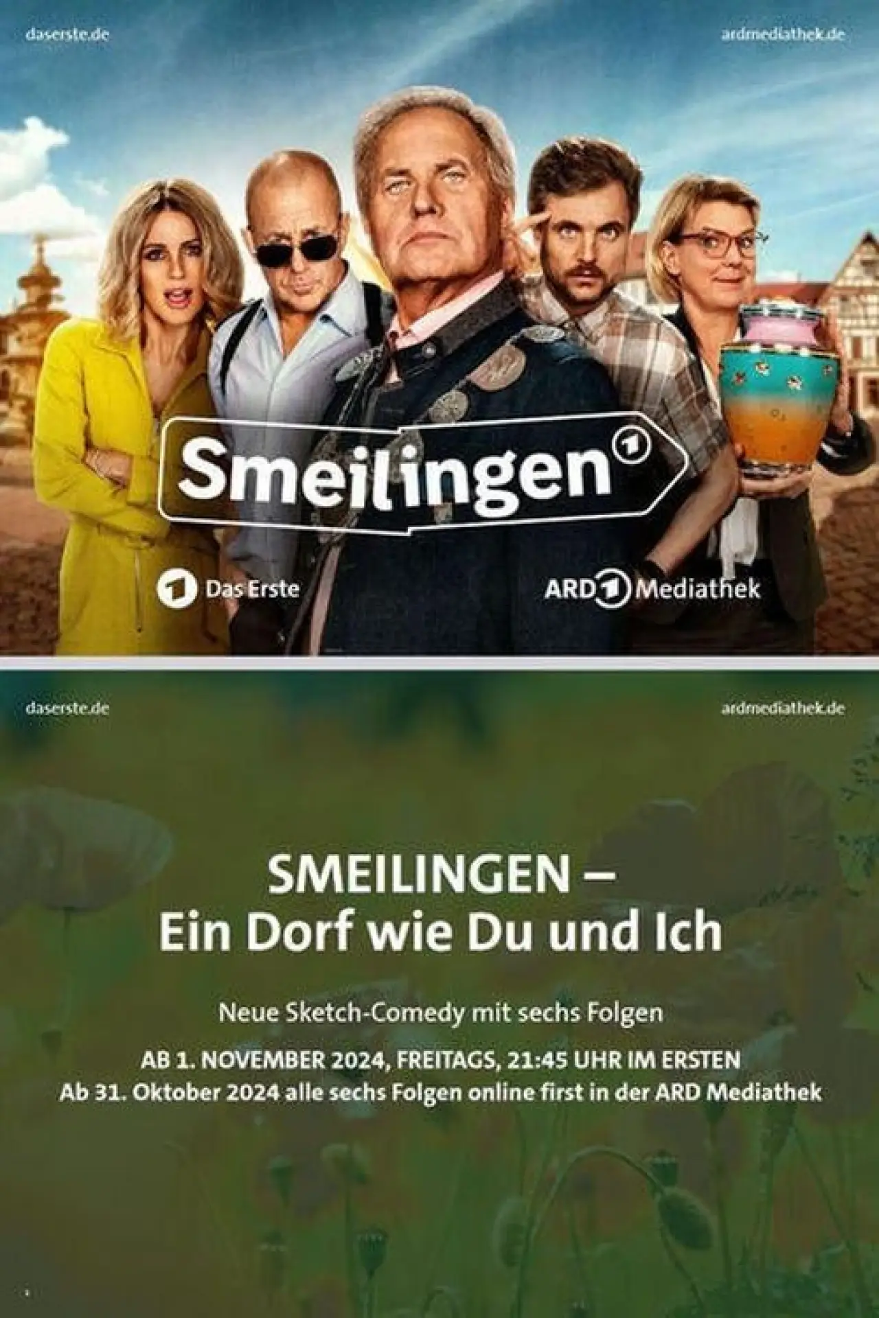 Series poster "Smeilingen"