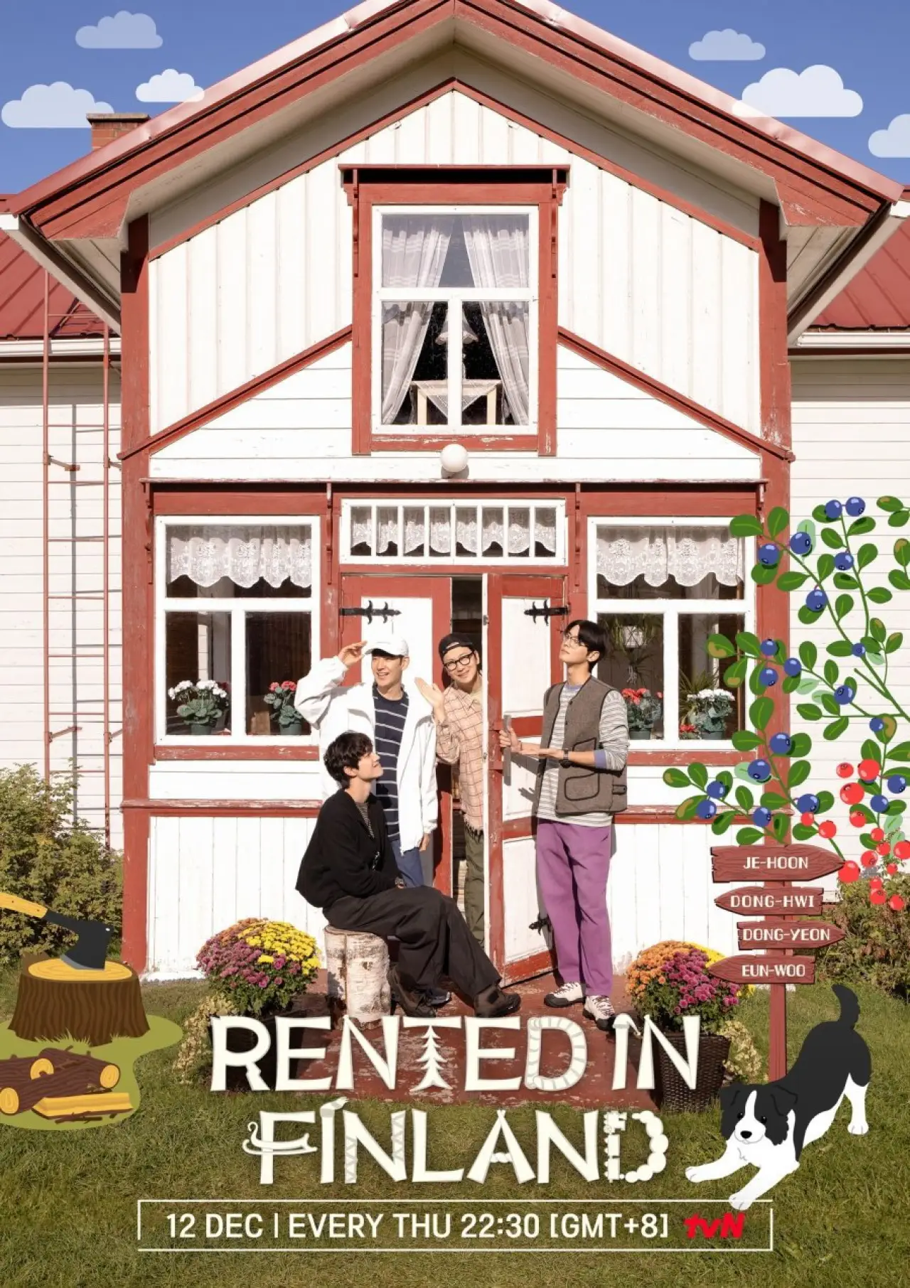 Series poster "Rented in Finland"