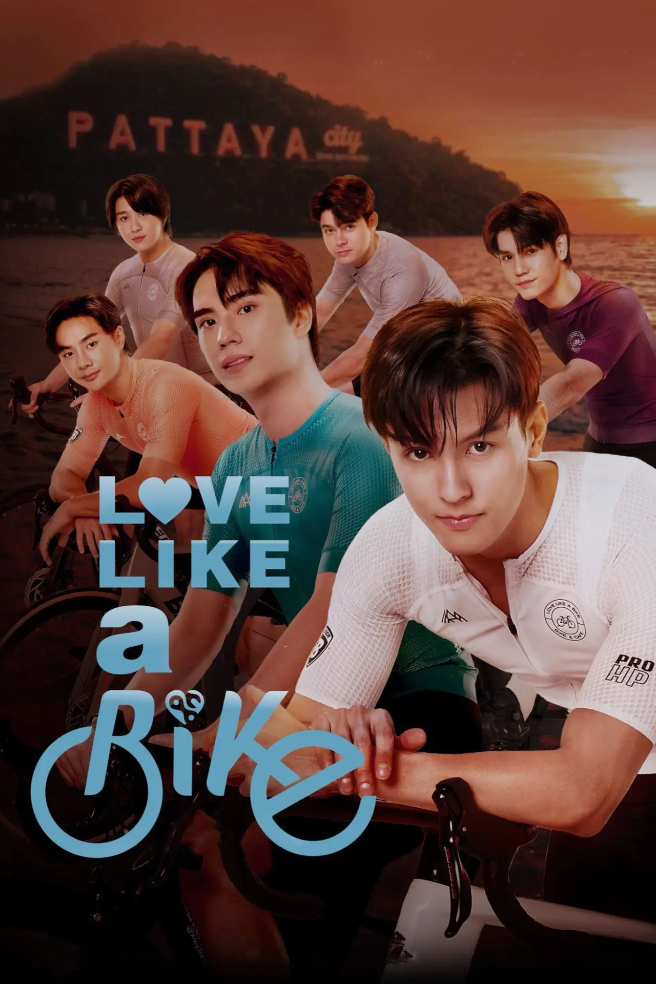 Series poster "Love Like a Bike"