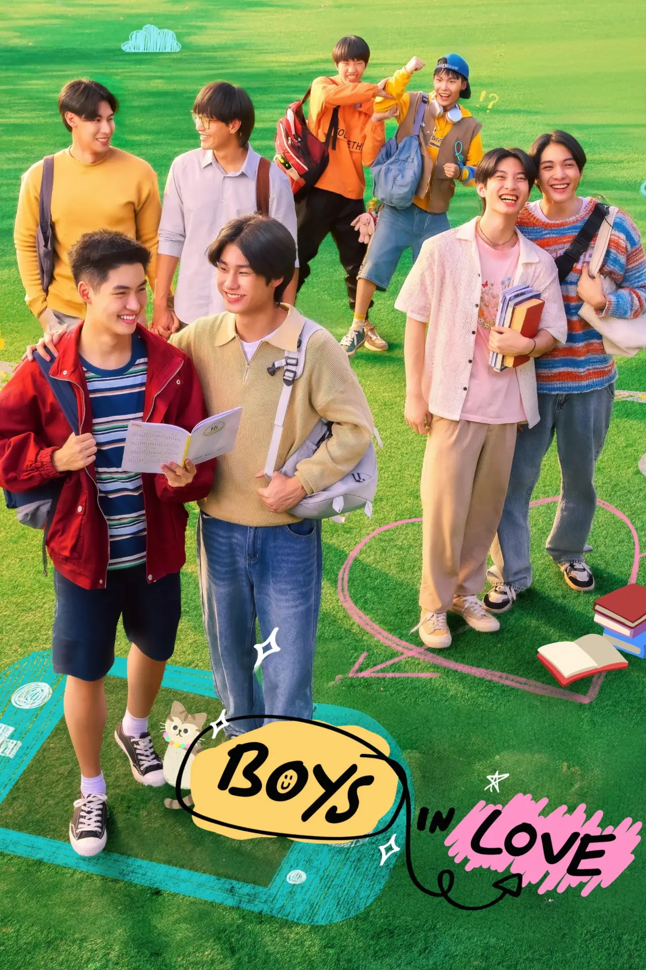 Постер к сериалу "Boys In Love"