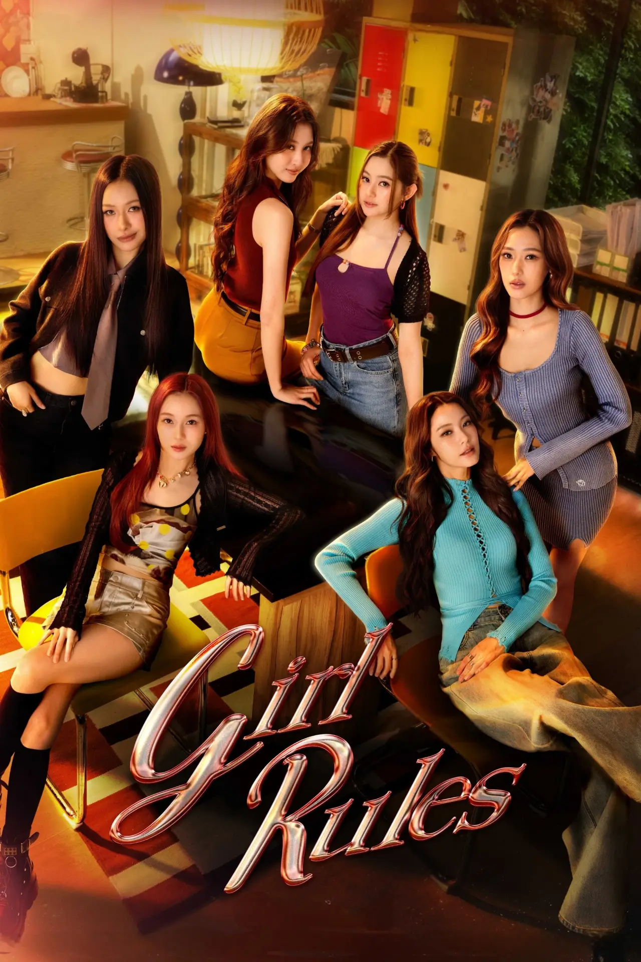 Постер к сериалу "Girl Rules"