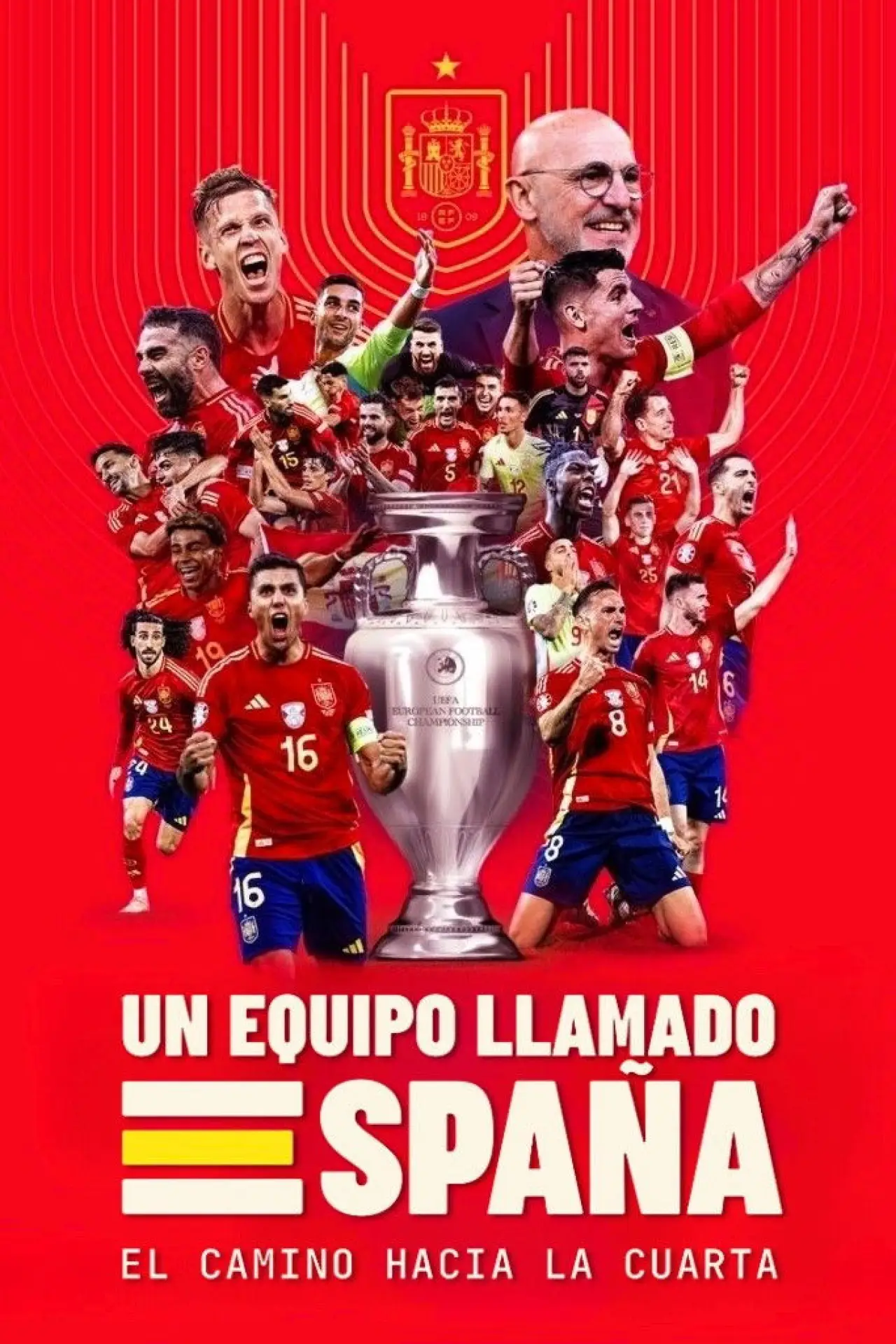 Series poster "A Team Called SPAIN: The Road to the Fourth Win"