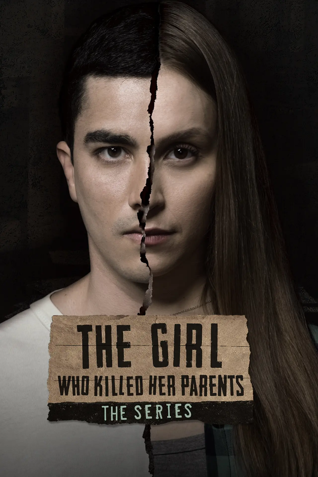 Series poster "The Girl Who Killed Her Parents - The Series"