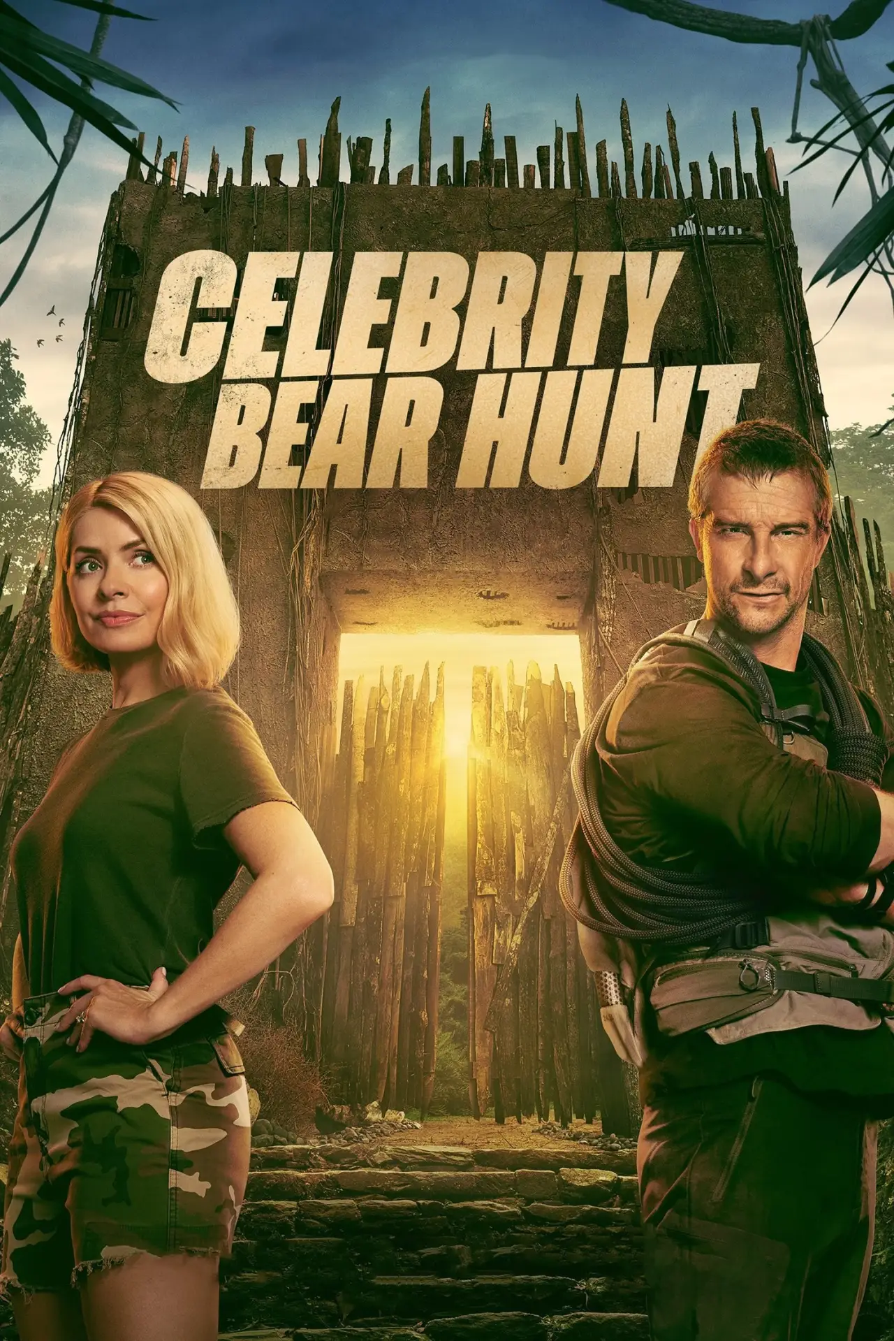 Series poster "Celebrity Bear Hunt"