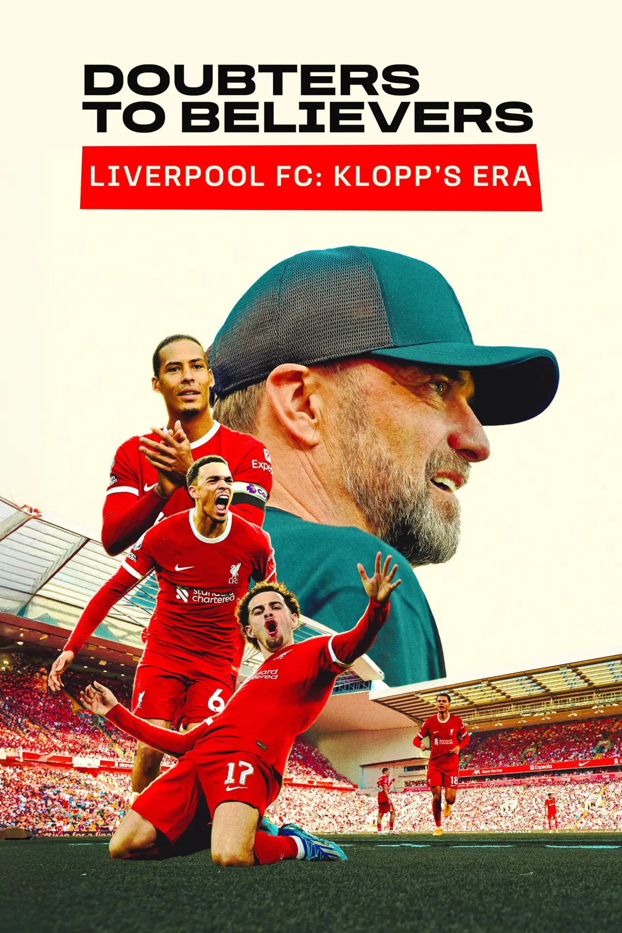 Series poster "Doubters to Believers Liverpool FC: Klopp