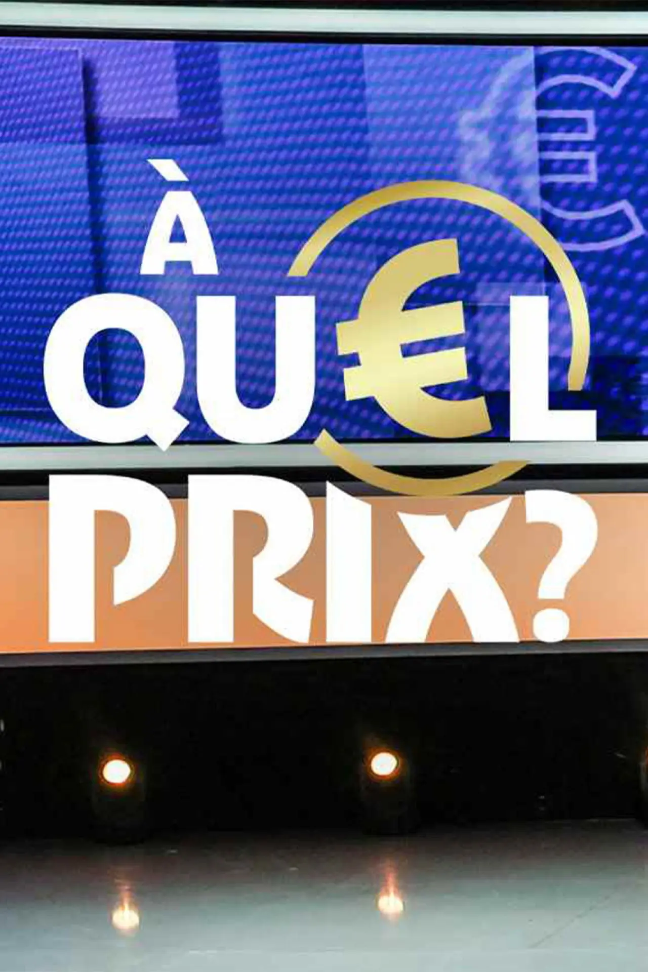 Series poster "À quel prix ?"