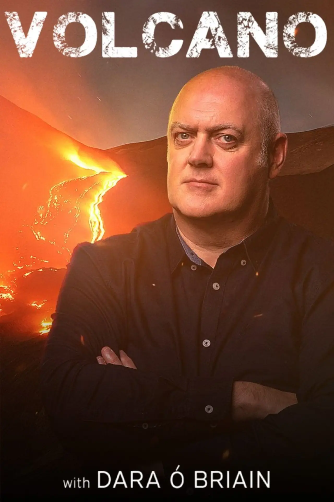 Series poster "Volcano with Dara Ó Briain"