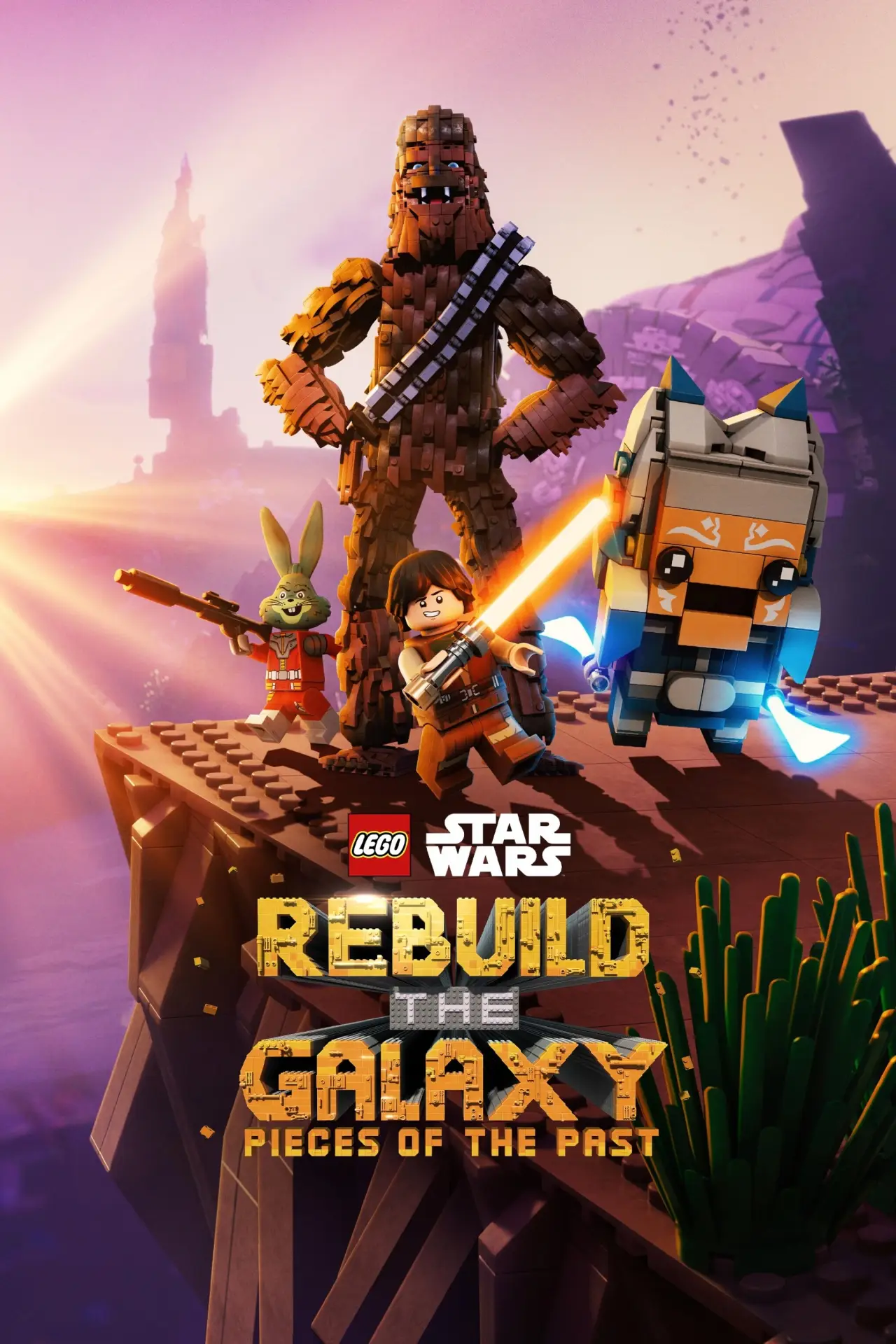 Series poster "LEGO Star Wars: Rebuild the Galaxy - Pieces of the Past"
