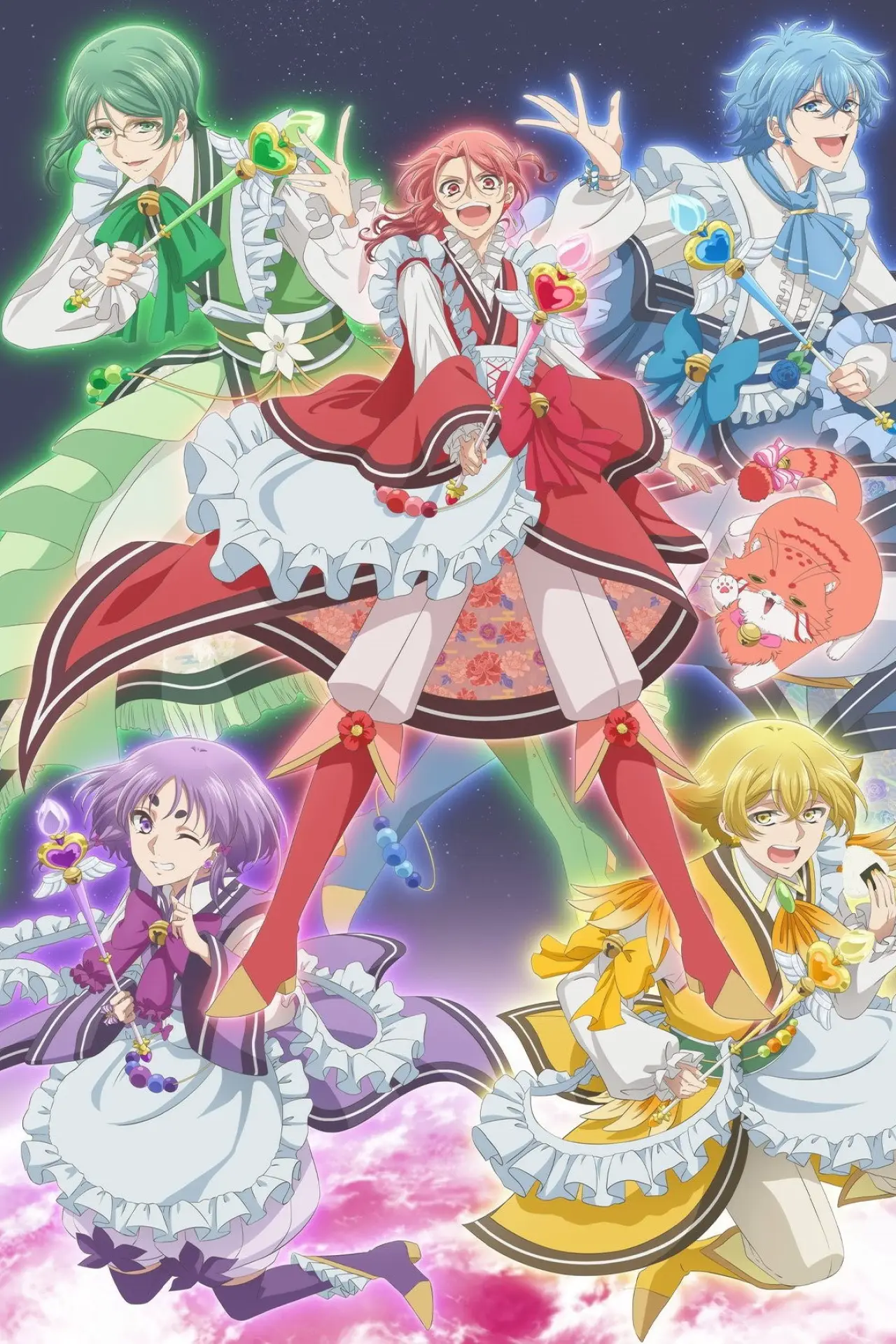 Series poster "Cute High Earth Defense Club Hi-CARA!"