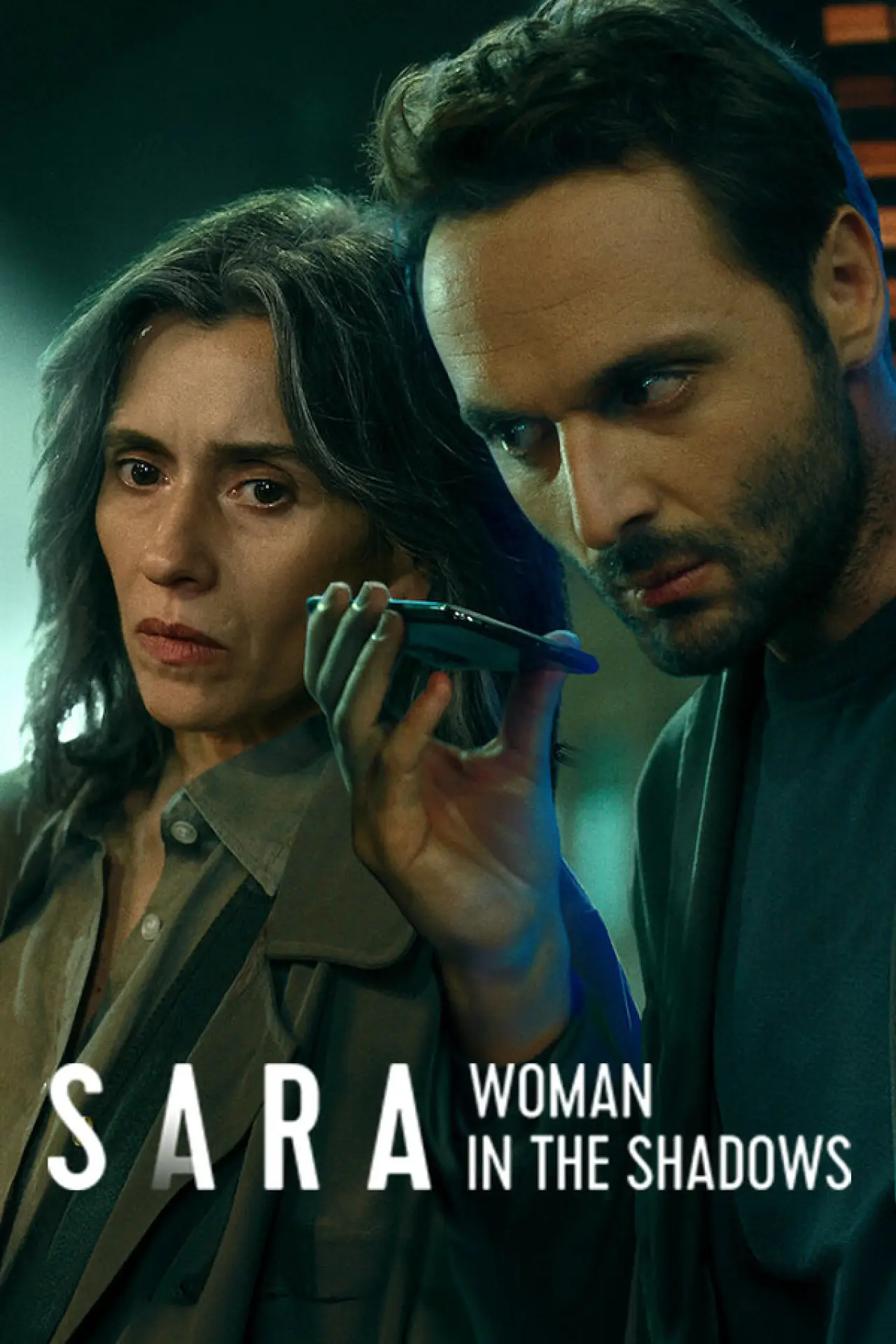 Series poster "Sara - Woman in the Shadows"