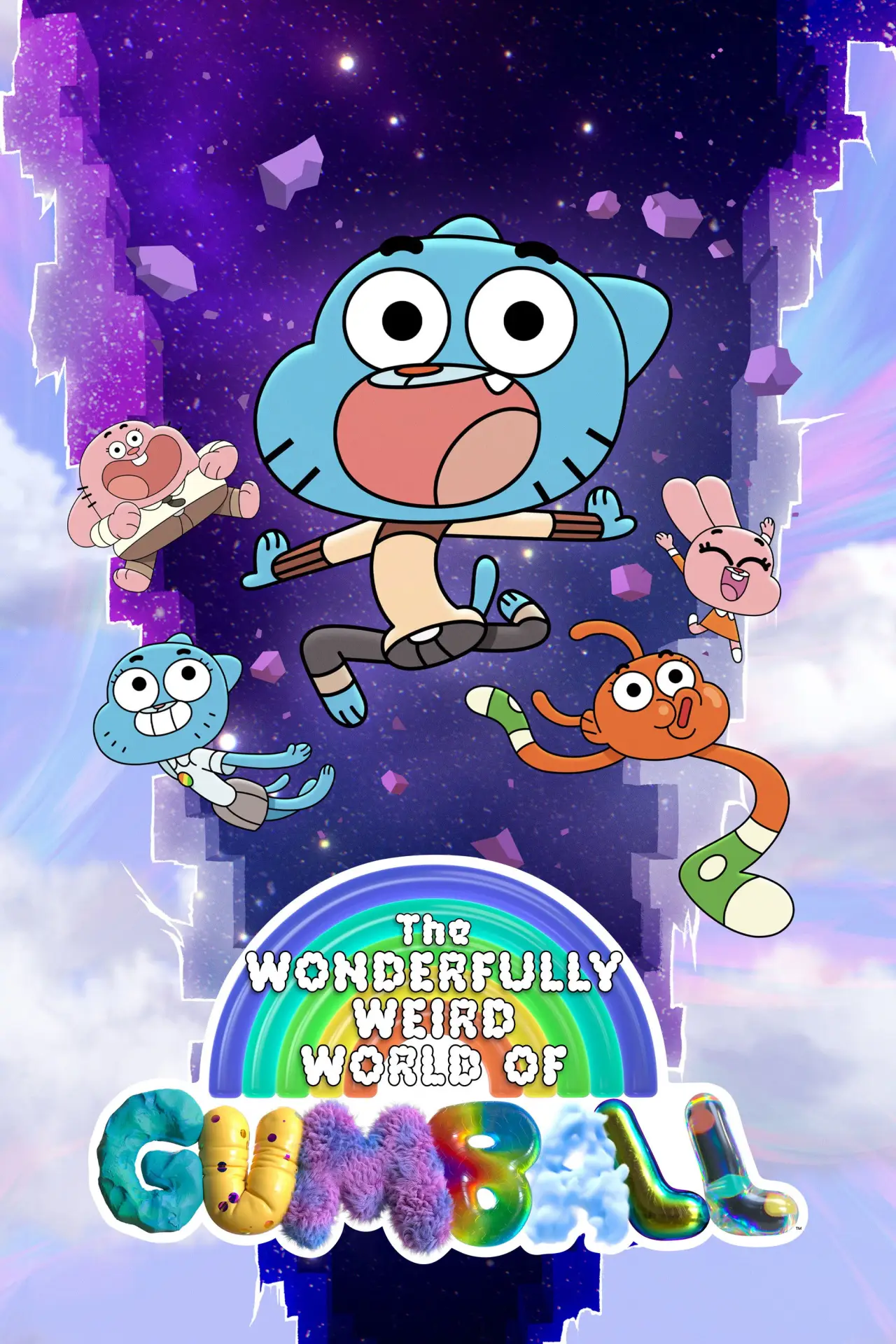 Series poster "The Wonderfully Weird World of Gumball"