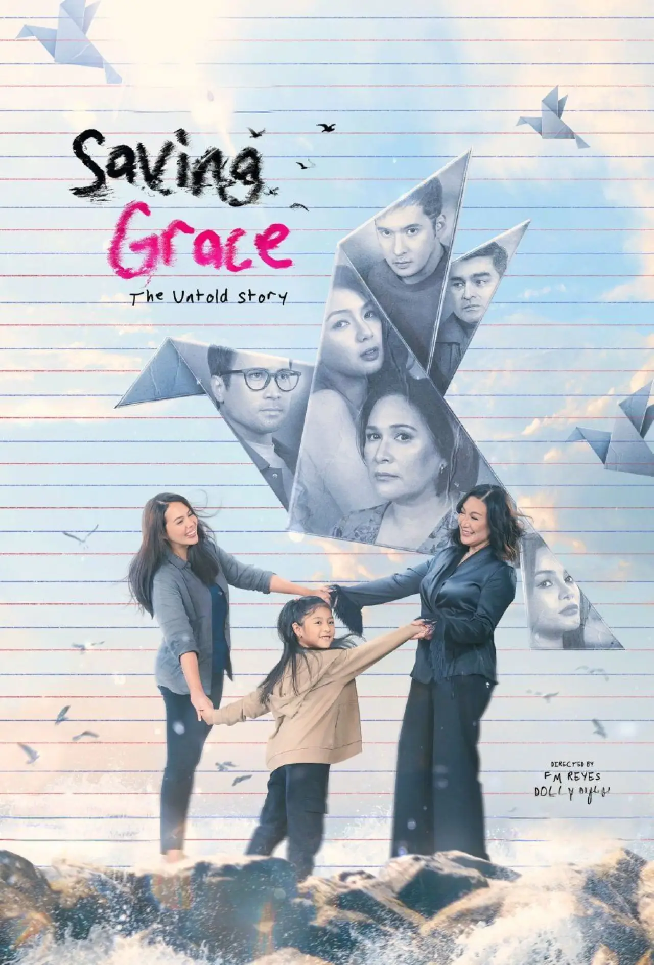 Series poster "Saving Grace: The Untold Story"