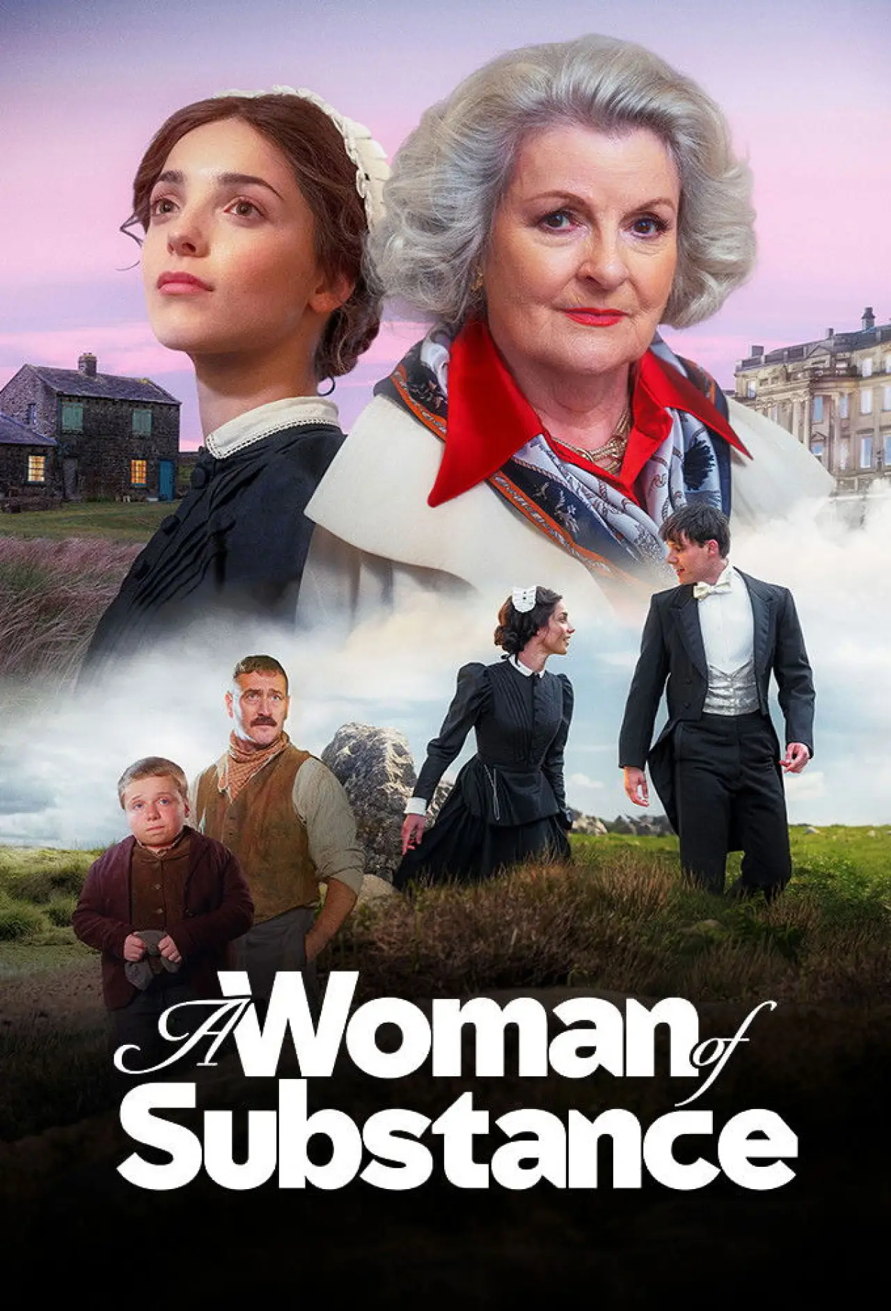 Series poster "A Woman of Substance"