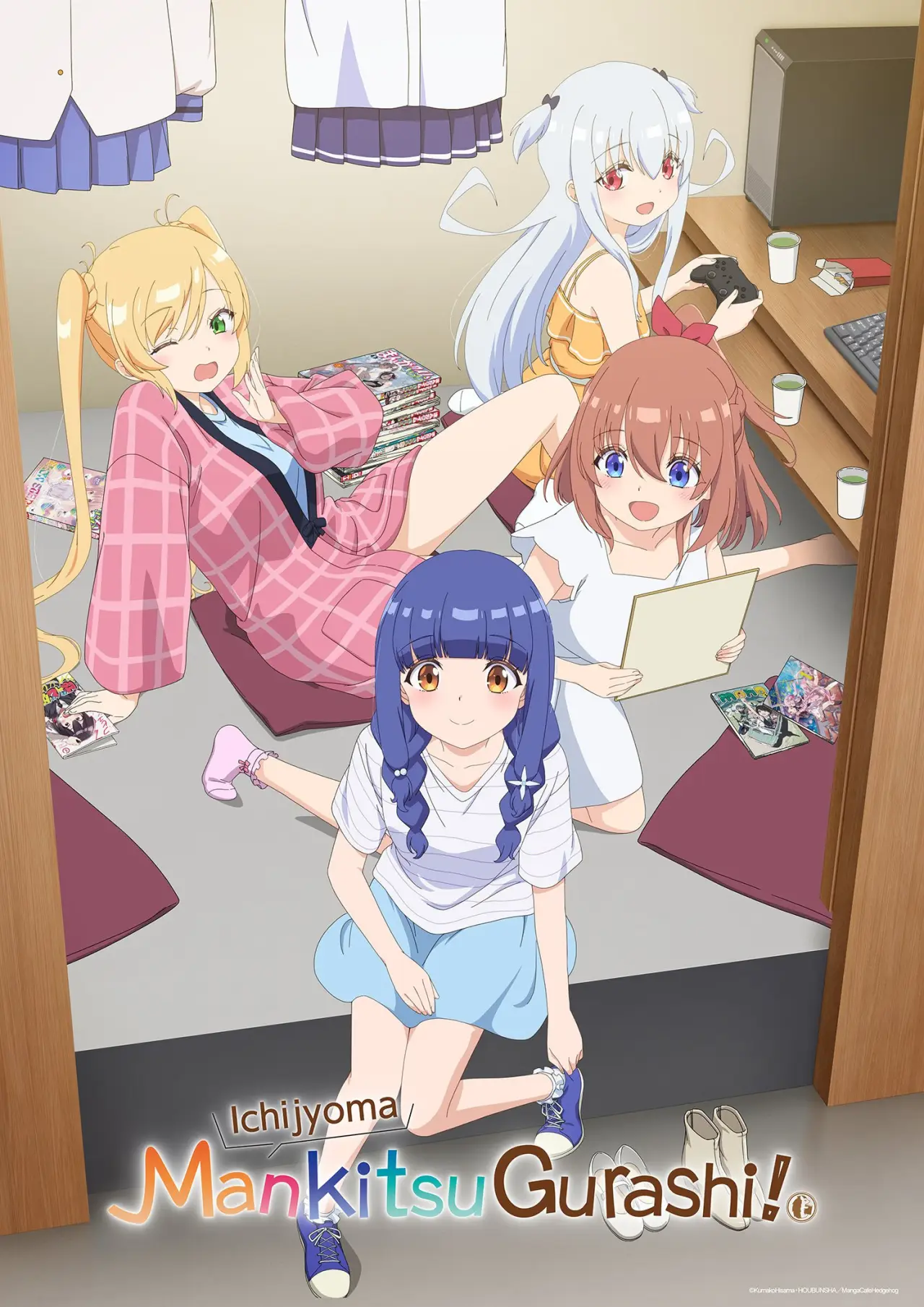Постер к сериалу "Ichijyoma Mankitsu Gurashi!"