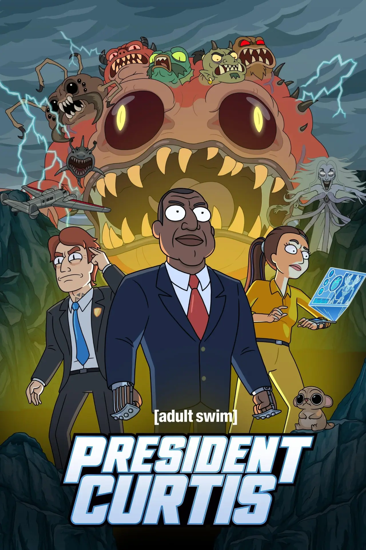 Постер к сериалу "President Curtis"