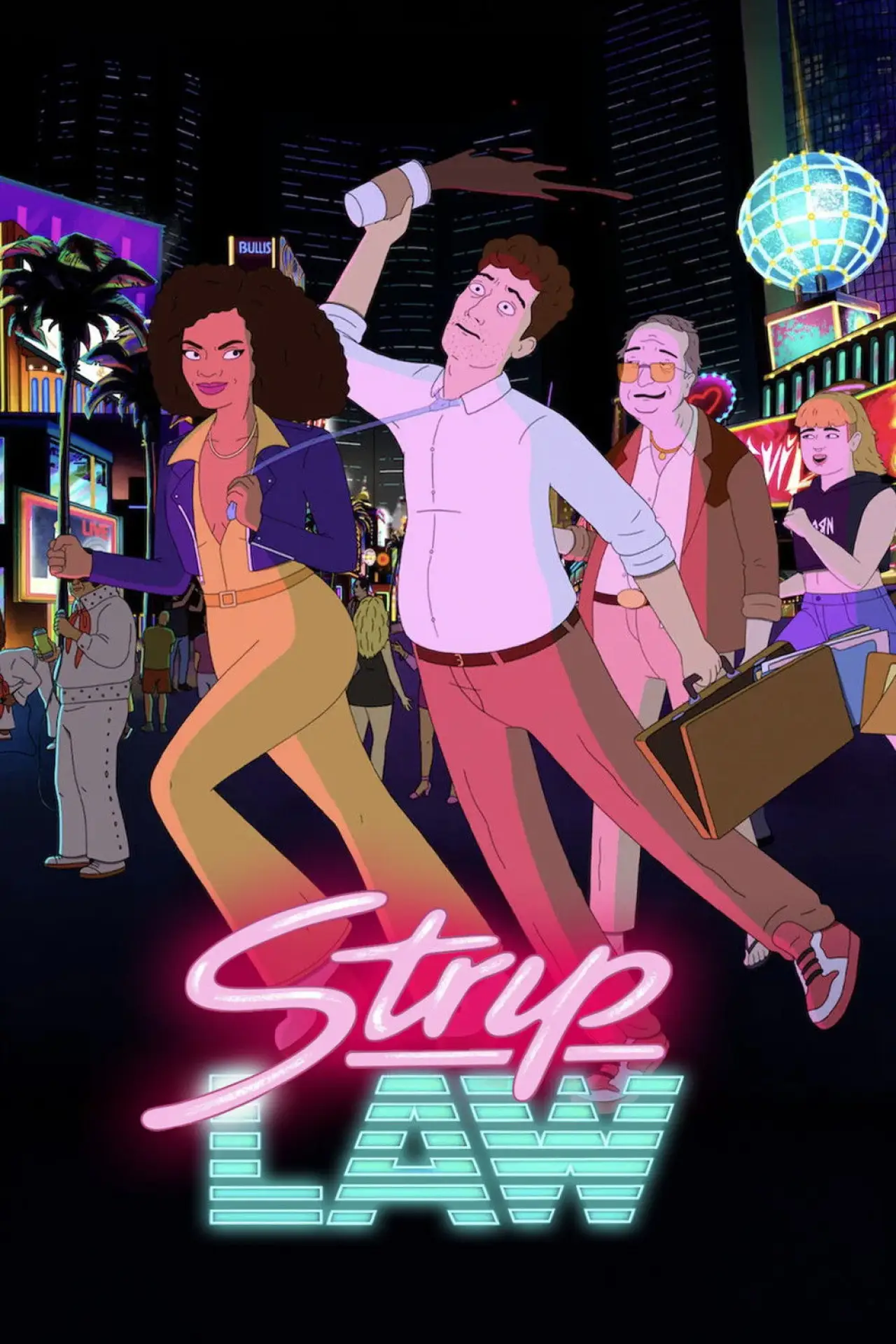 Постер к сериалу "Strip Law"