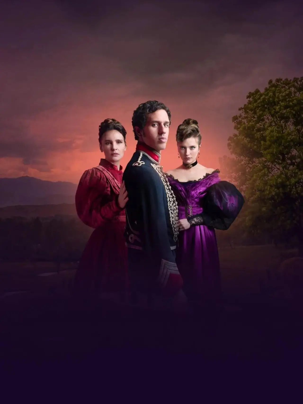 Series poster "Le Rouge et le Noir"