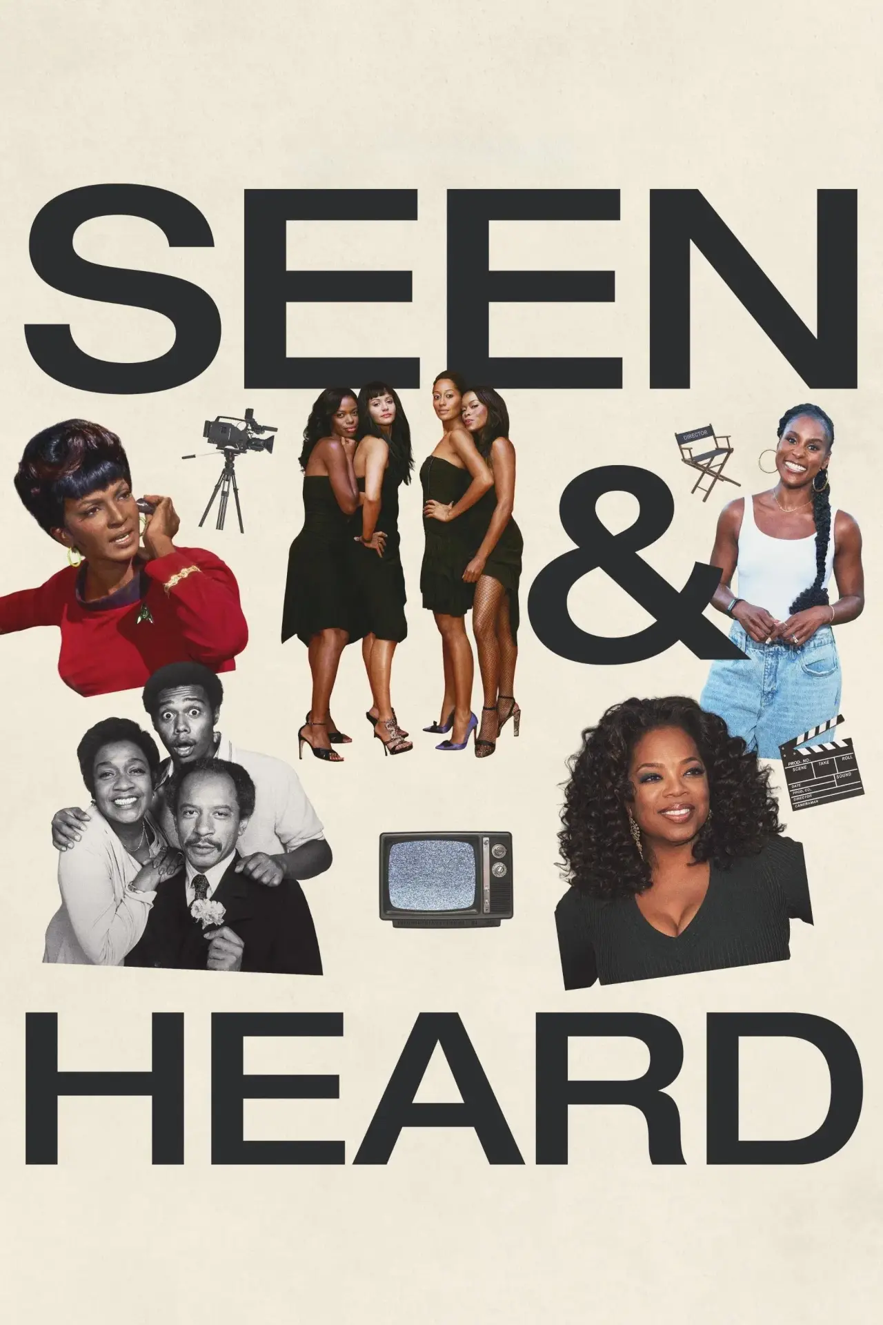 Series poster "Seen & Heard: The History of Black Television"
