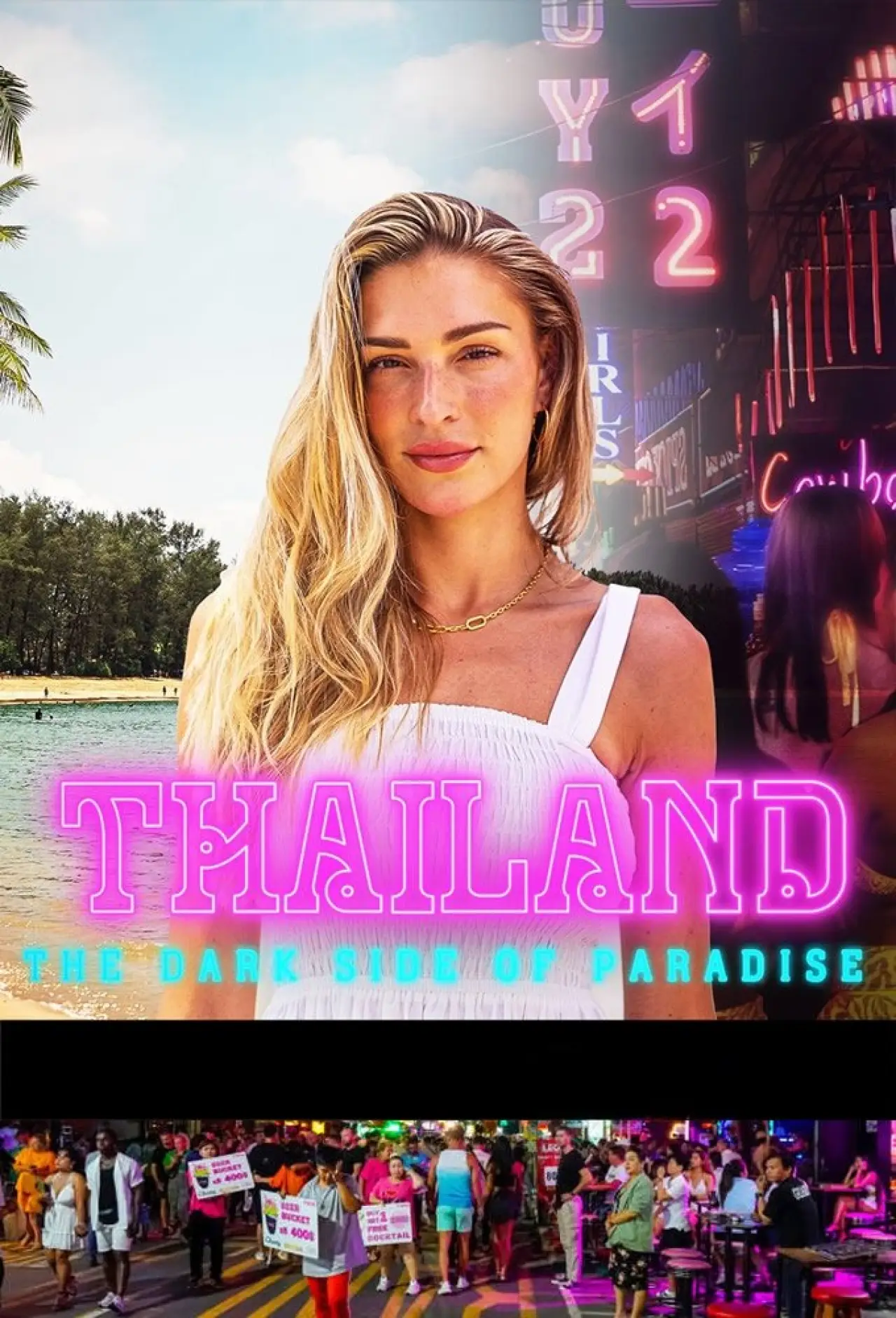 Series poster "Thailand: The Dark Side of Paradise"