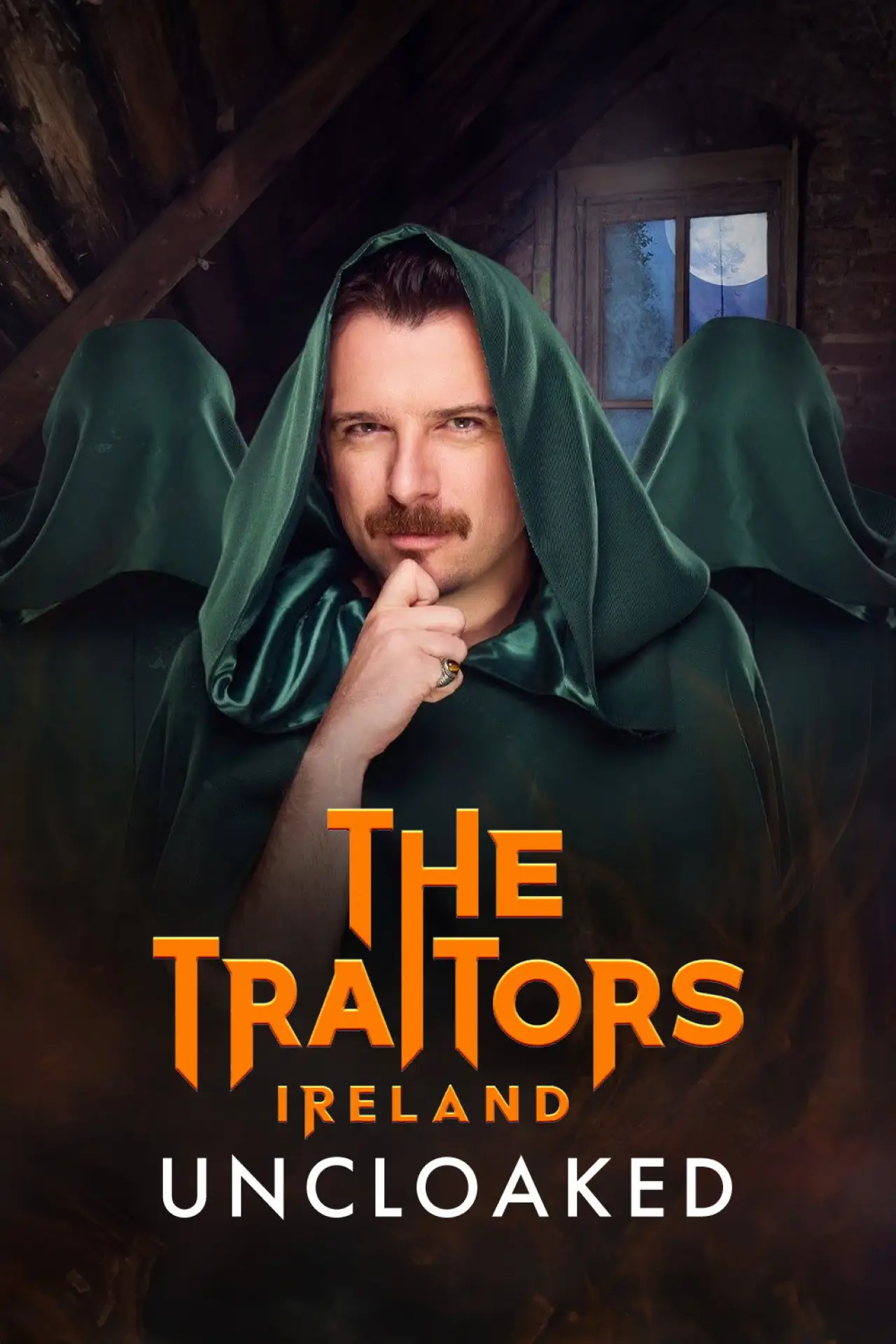 Series poster "The Traitors Ireland Uncloaked"