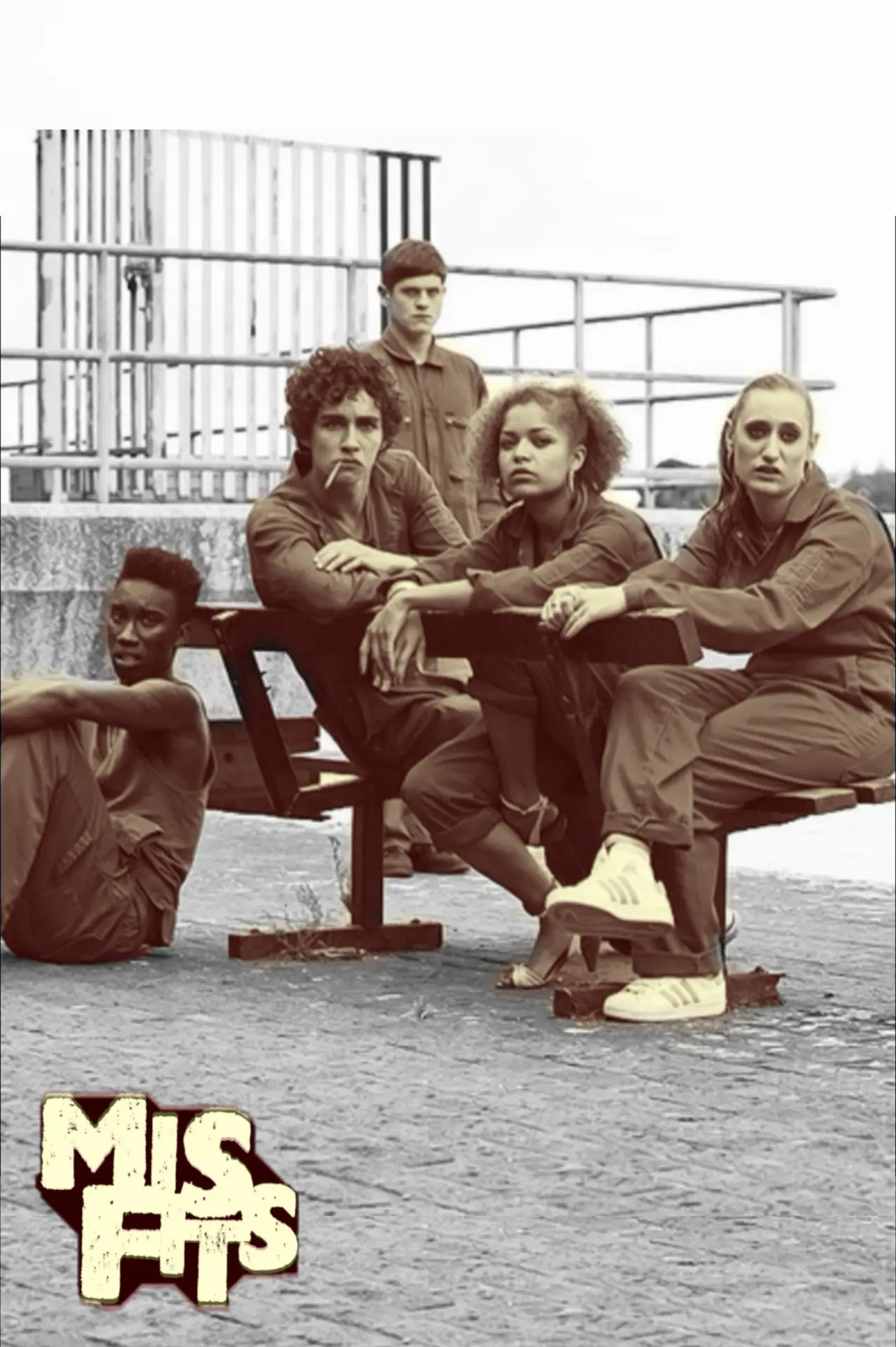 Постер к сериалу "Misfits"