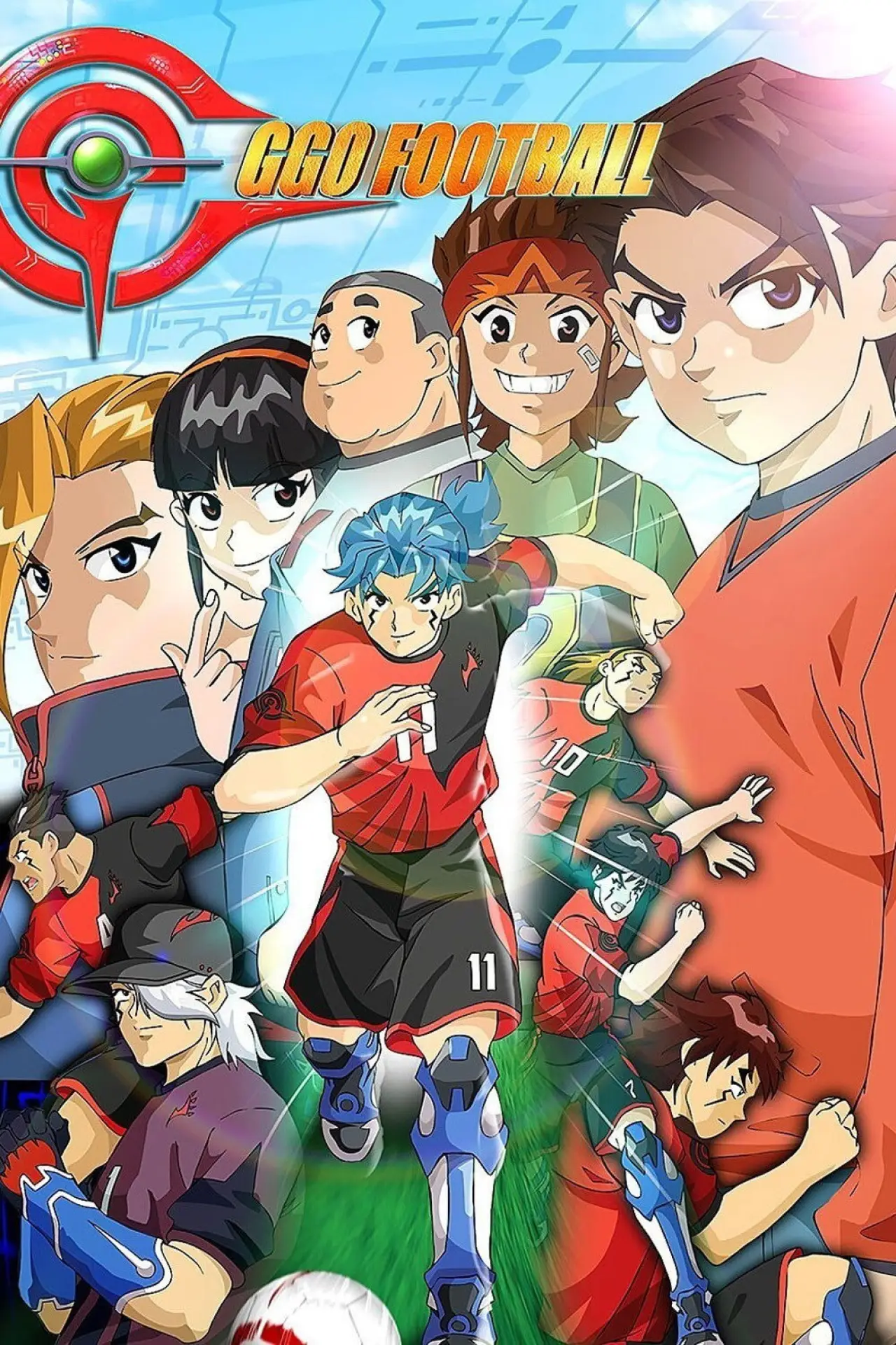 Series poster "AI Football GGO"