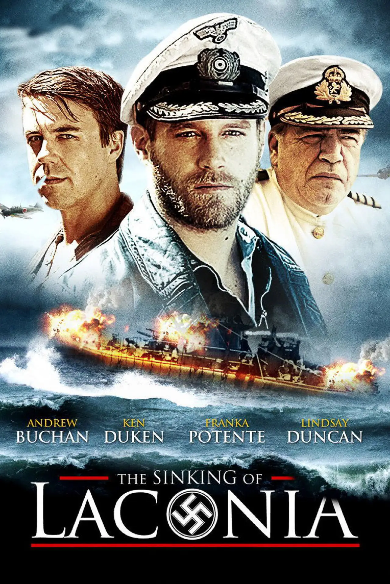 Series poster "The Sinking of the Laconia"