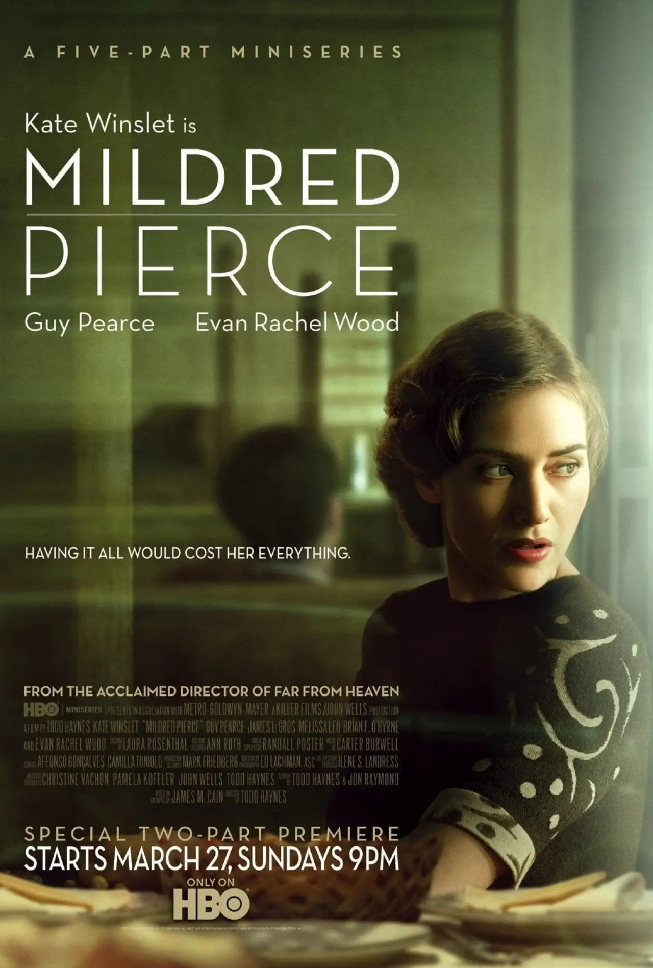 Series poster "Mildred Pierce"
