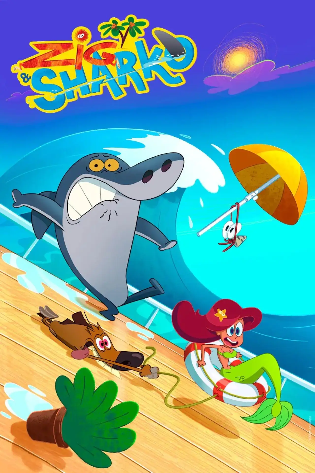 Series poster "Zig and Sharko"