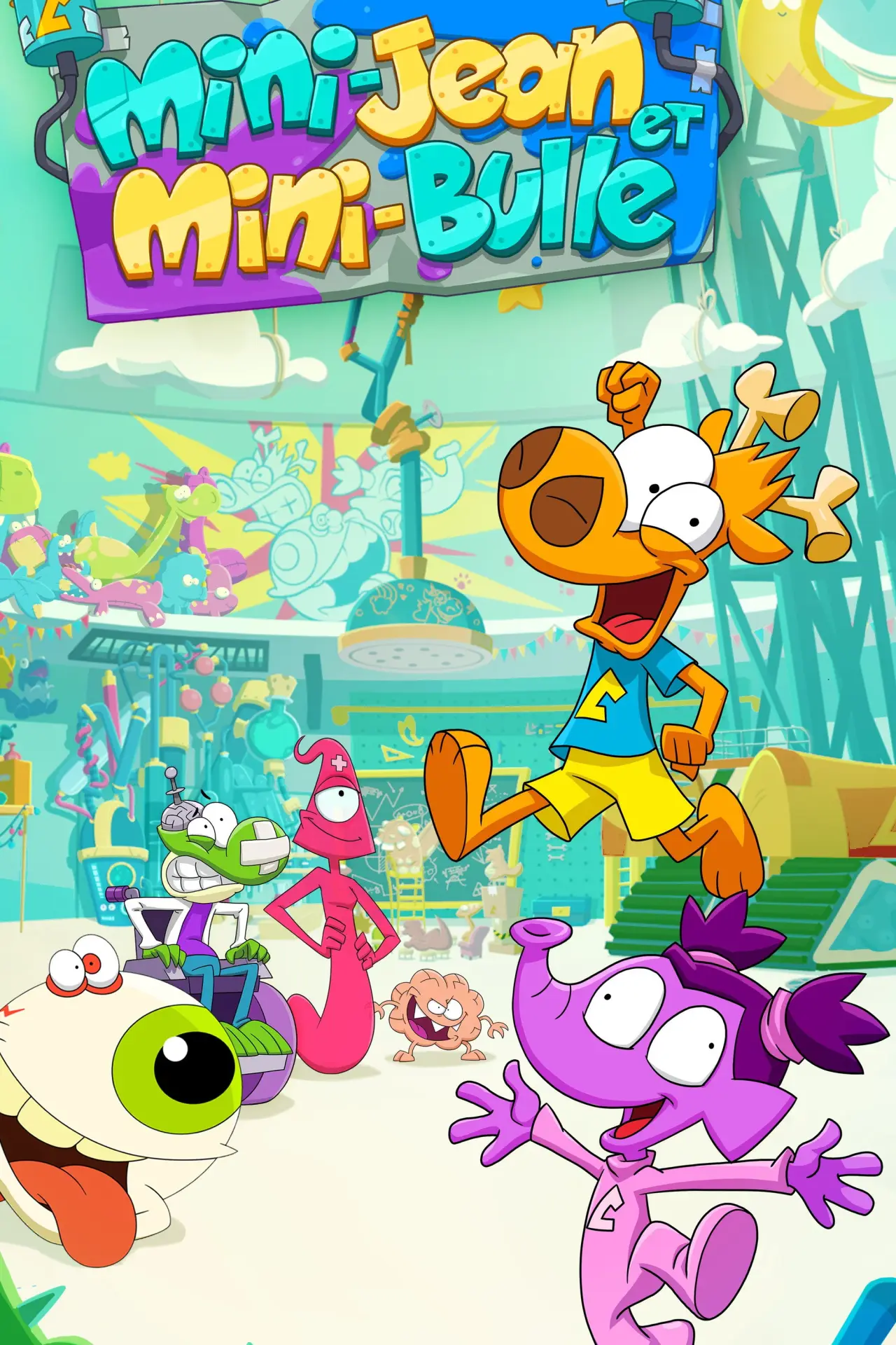 Series poster "Mini-Jean et Mini-Bulle"