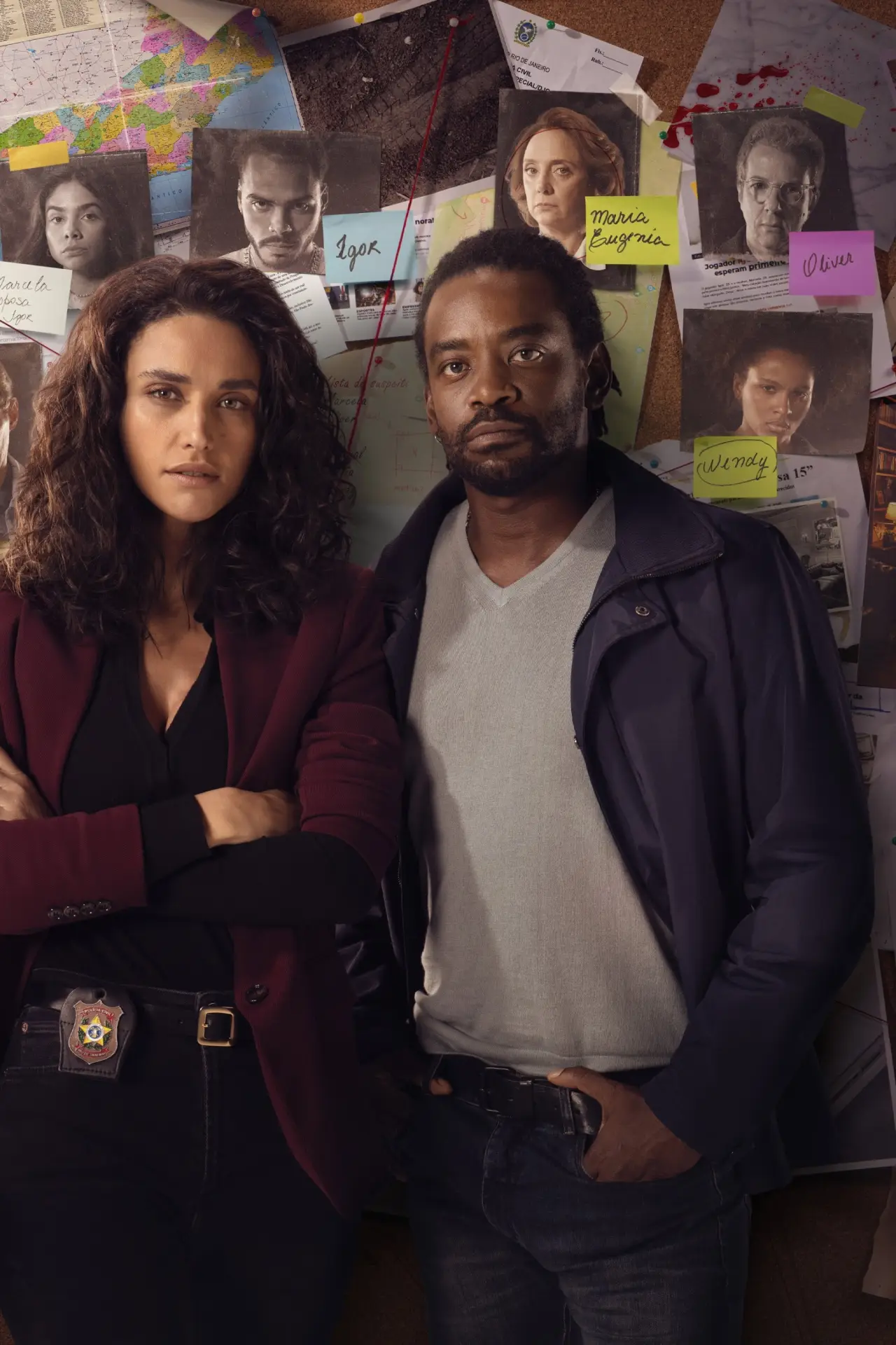 Series poster "Cenas de um Crime"