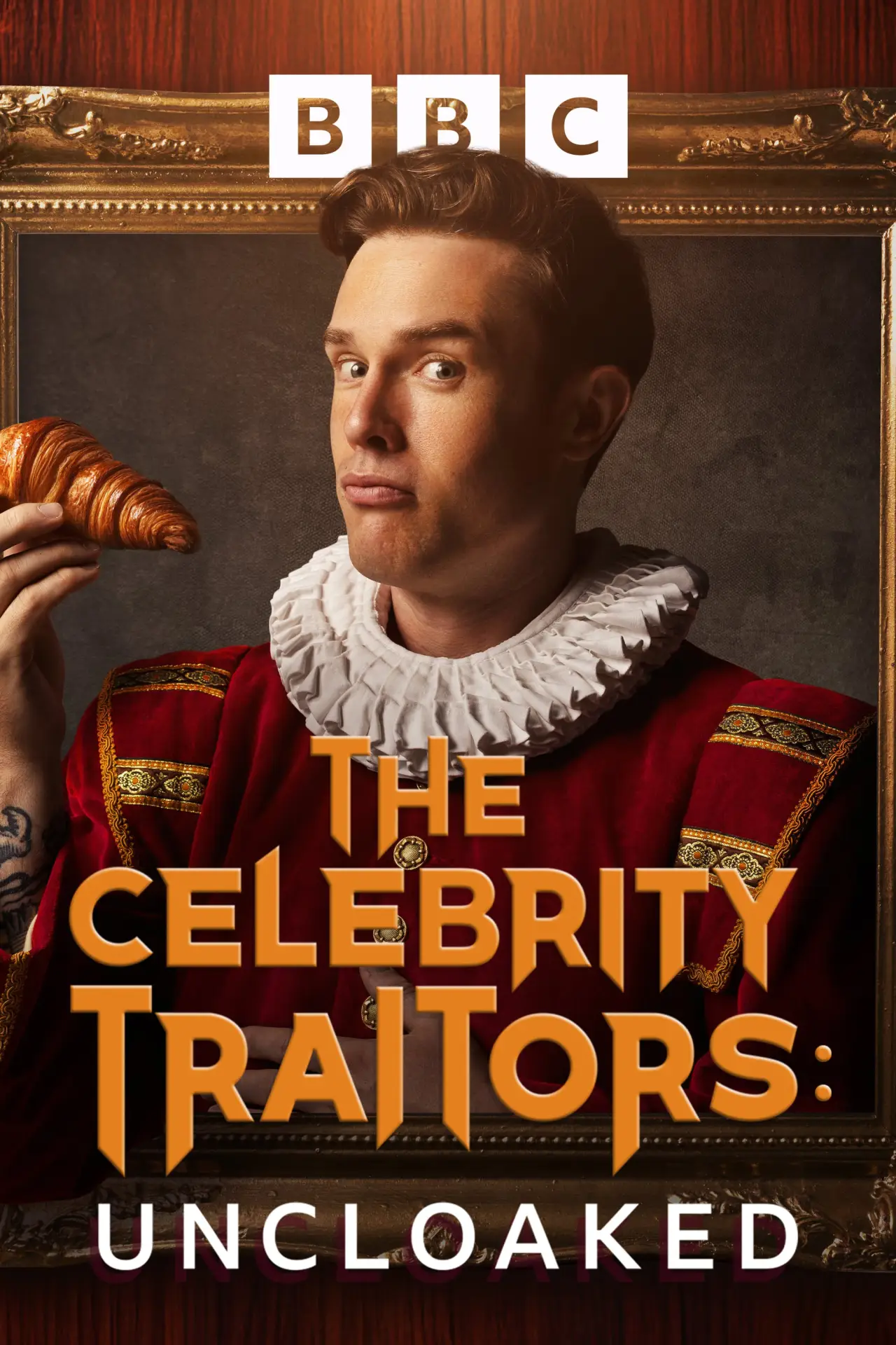 Series poster "The Celebrity Traitors: Uncloaked"