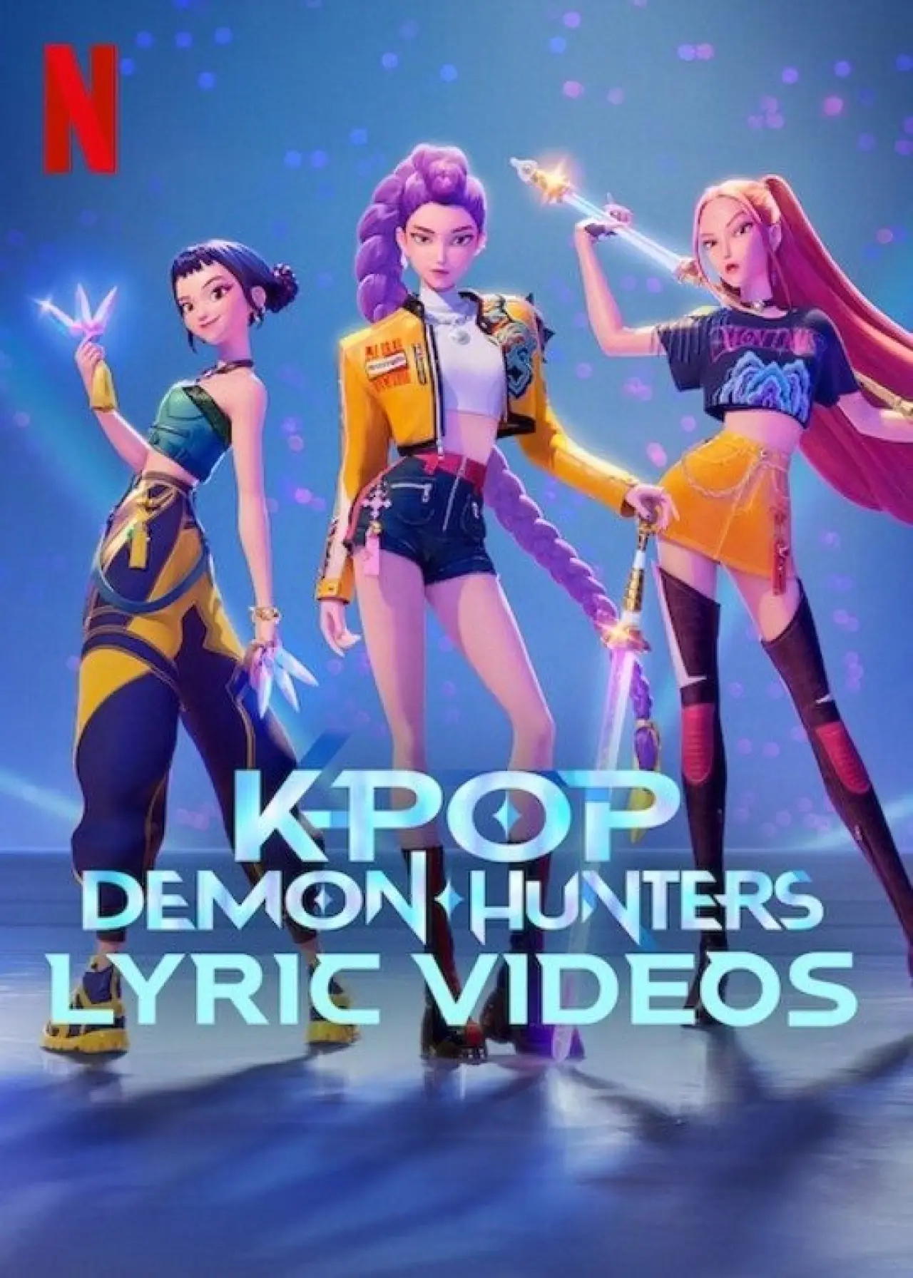 Series poster "KPop Demon Hunters Lyric Videos"