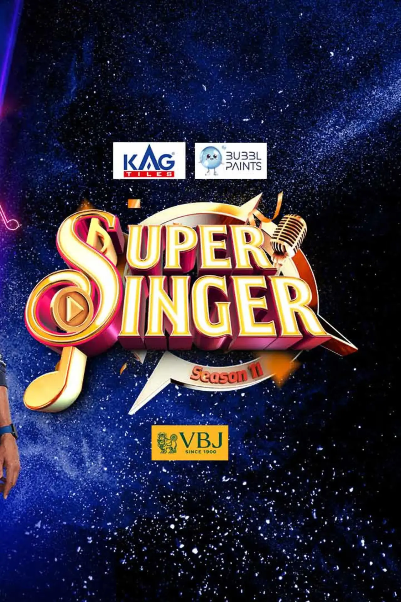 Series poster "Super Singer Tamil"